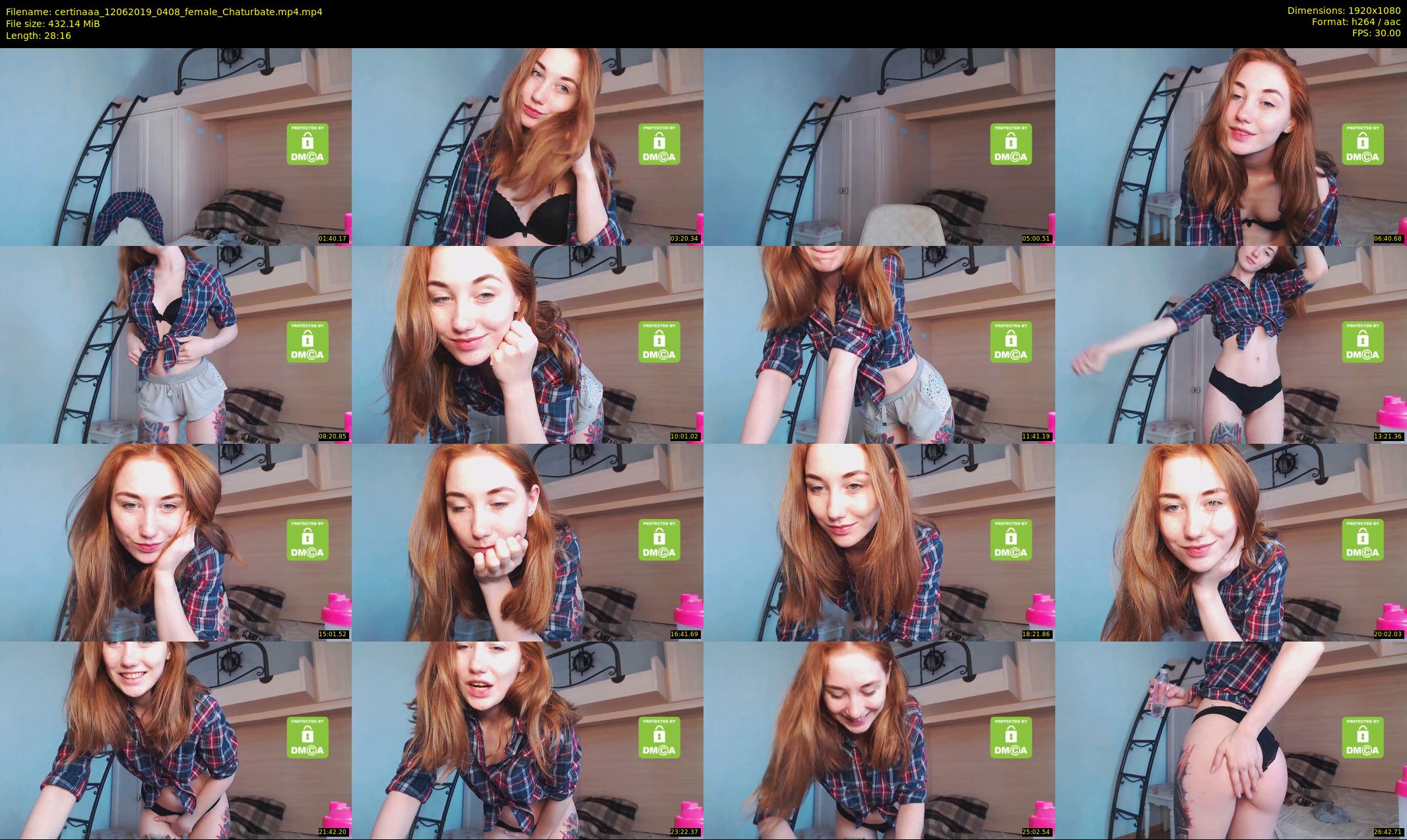 certinaaa — 29 minute Chaturbate female cam show recording, 1080p, Jun 12, 2019