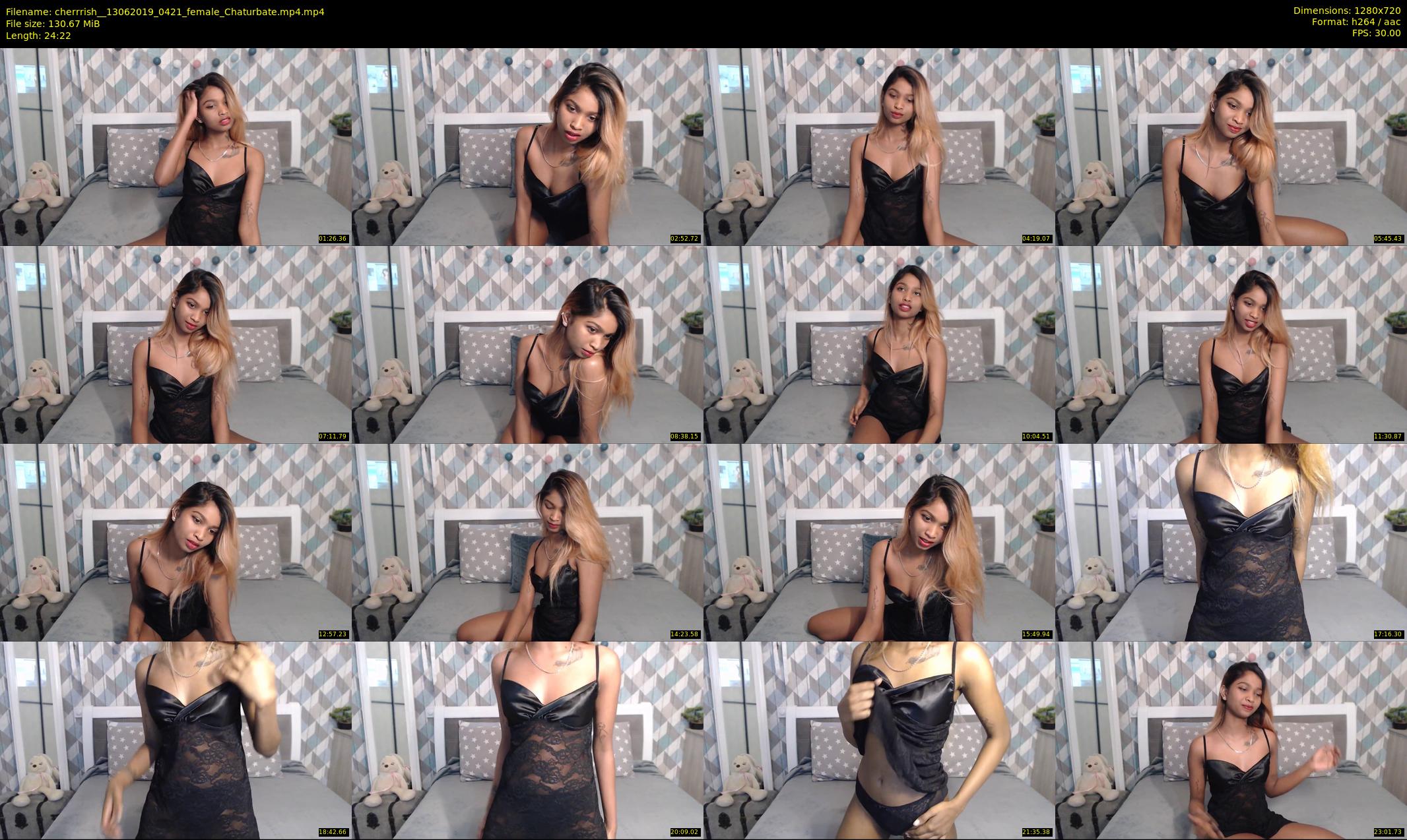 cherrrish_ — 25 minute Chaturbate female cam show recording, 720p, Jun 13, 2019