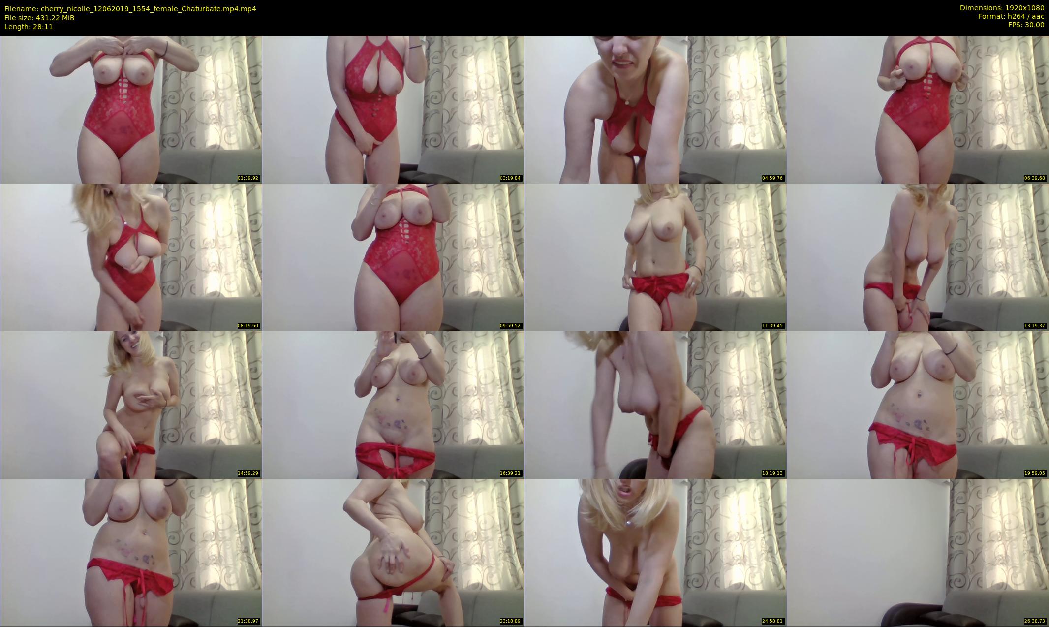 cherry_nicolle — 29 minute Chaturbate female cam show recording, 1080p, Jun 12, 2019