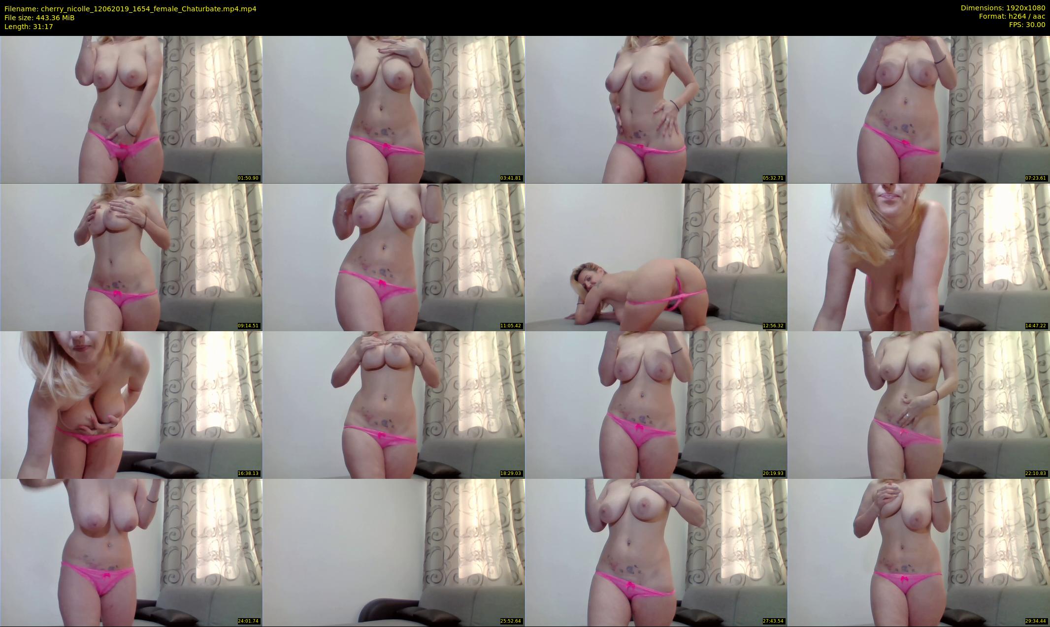 cherry_nicolle — 32 minute Chaturbate female cam show recording, 1080p, Jun 12, 2019
