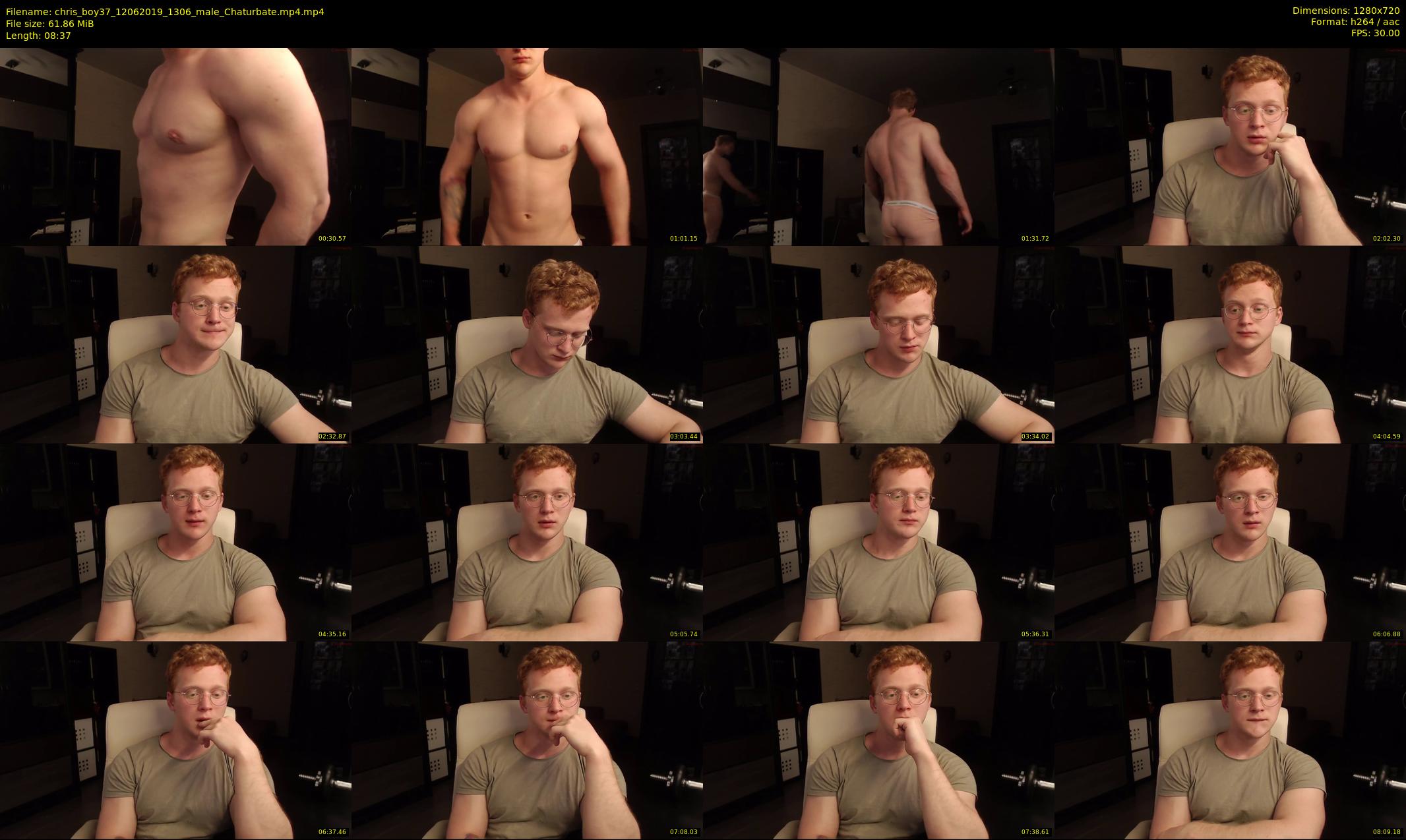 chris_boy37 — 9 minute Chaturbate male cam show recording, 720p, Jun 12, 2019