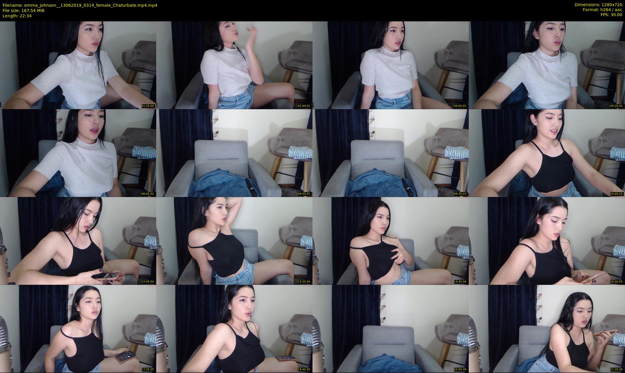emma_johnson_ — 23 minute Chaturbate female cam show recording, 720p, Jun 13, 2019