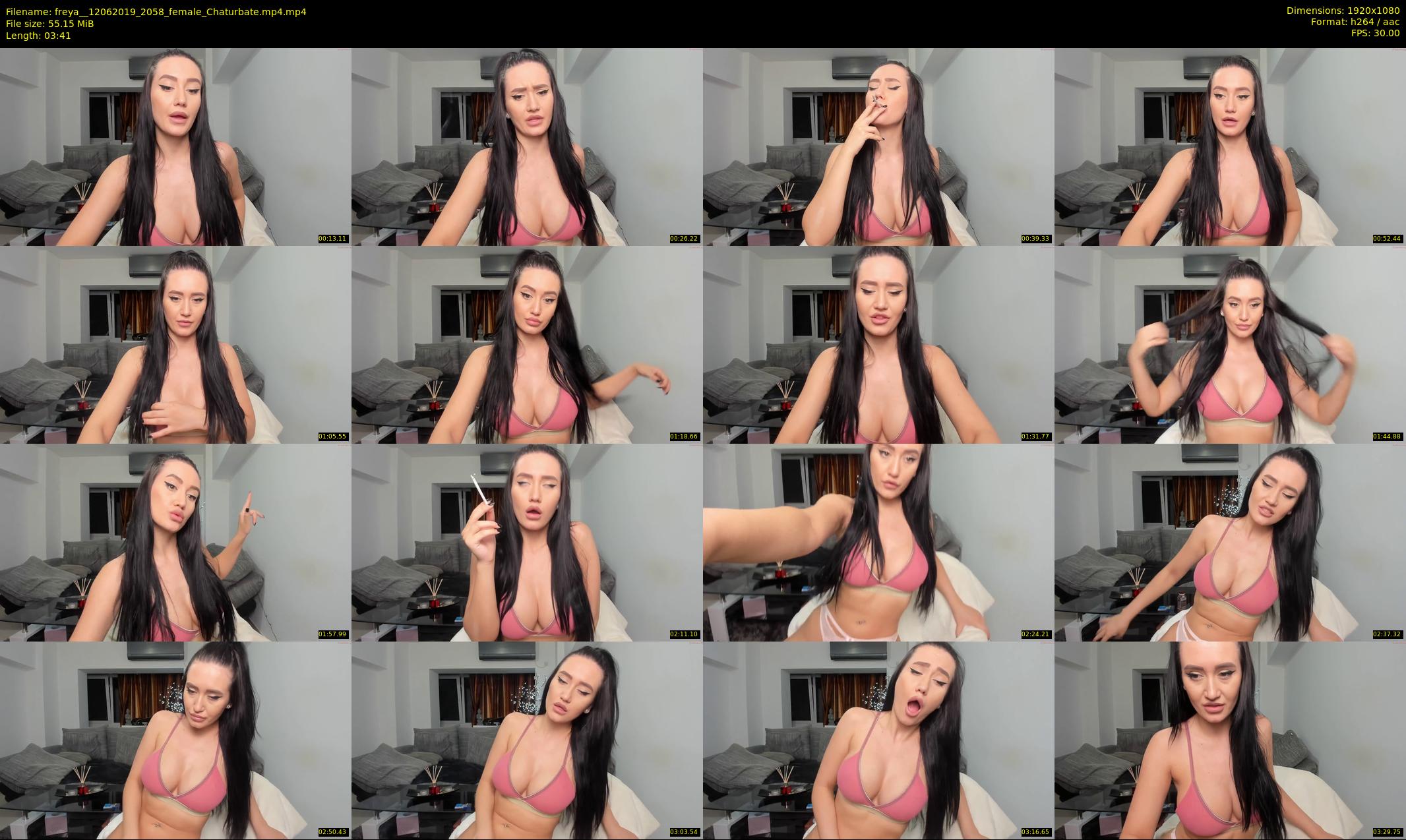 freya_ — 4 minute Chaturbate female cam show recording, 1080p, Jun 12, 2019