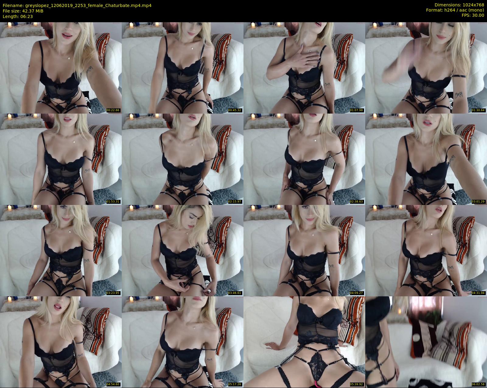 greyslopez — 7 minute Chaturbate female cam show recording, 720p, Jun 12, 2019