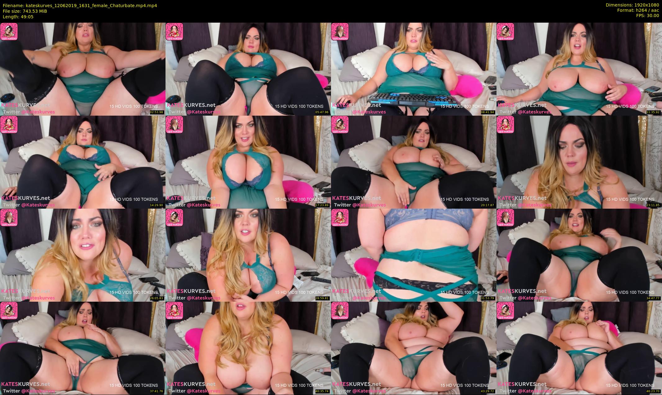 kateskurves — 50 minute Chaturbate female cam show recording, 1080p, Jun 12, 2019