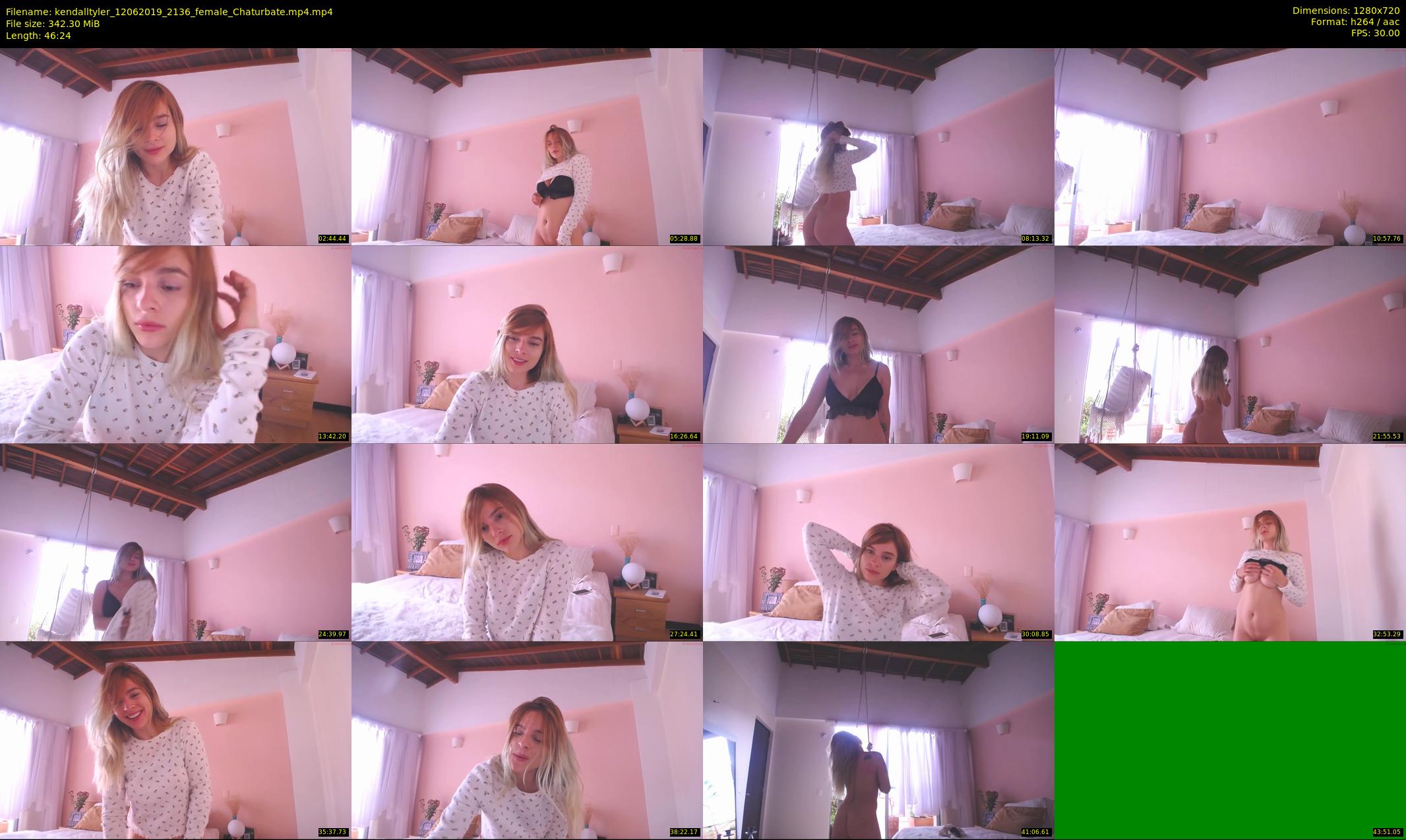kendalltyler — 47 minute Chaturbate female cam show recording, 720p, Jun 12, 2019