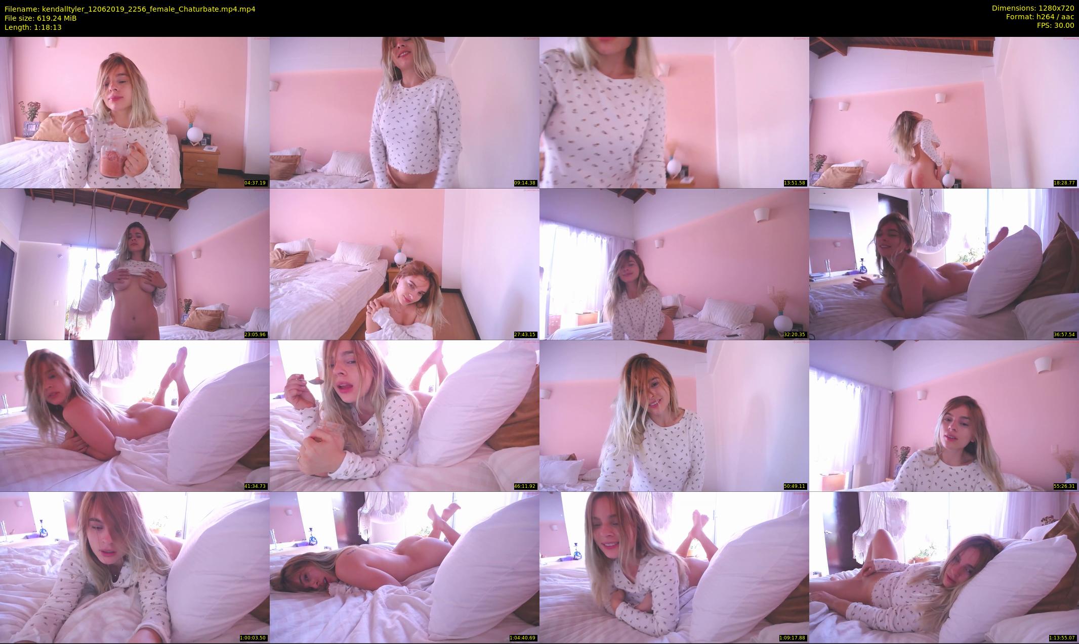 kendalltyler — 79 minute Chaturbate female cam show recording, 720p, Jun 12, 2019