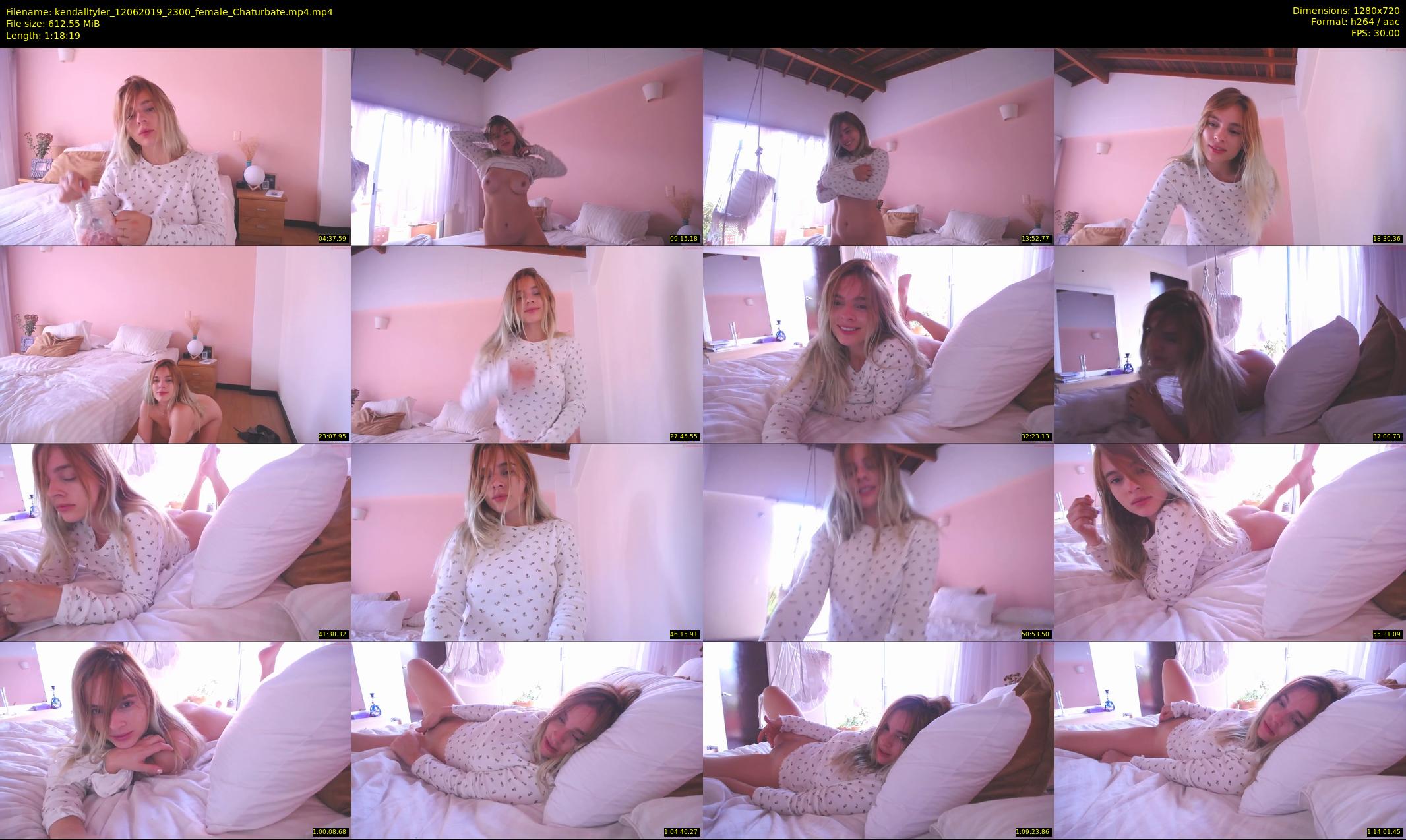 kendalltyler — 79 minute Chaturbate female cam show recording, 720p, Jun 12, 2019