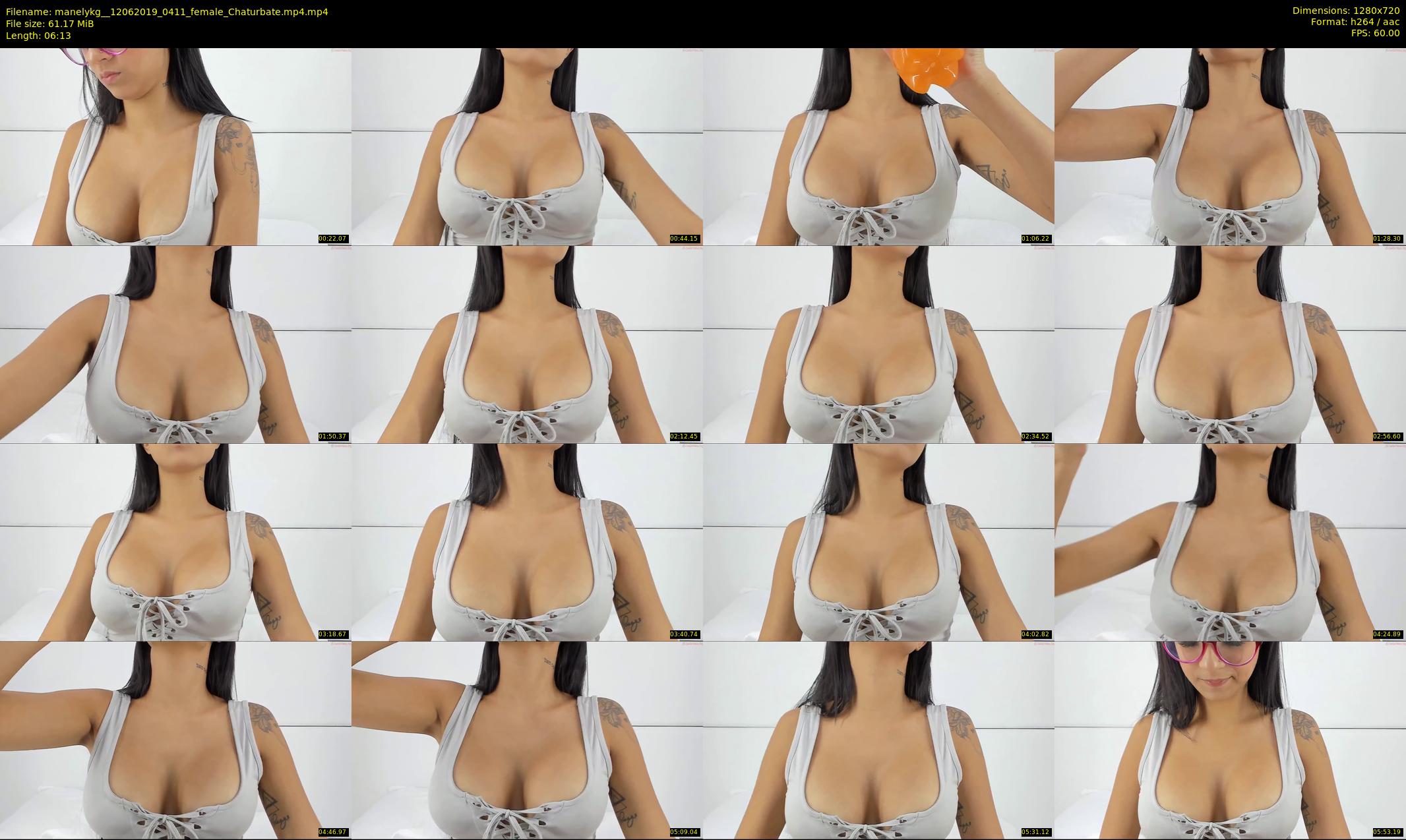 manelykg_ — 7 minute Chaturbate female cam show recording, 720p, Jun 12, 2019