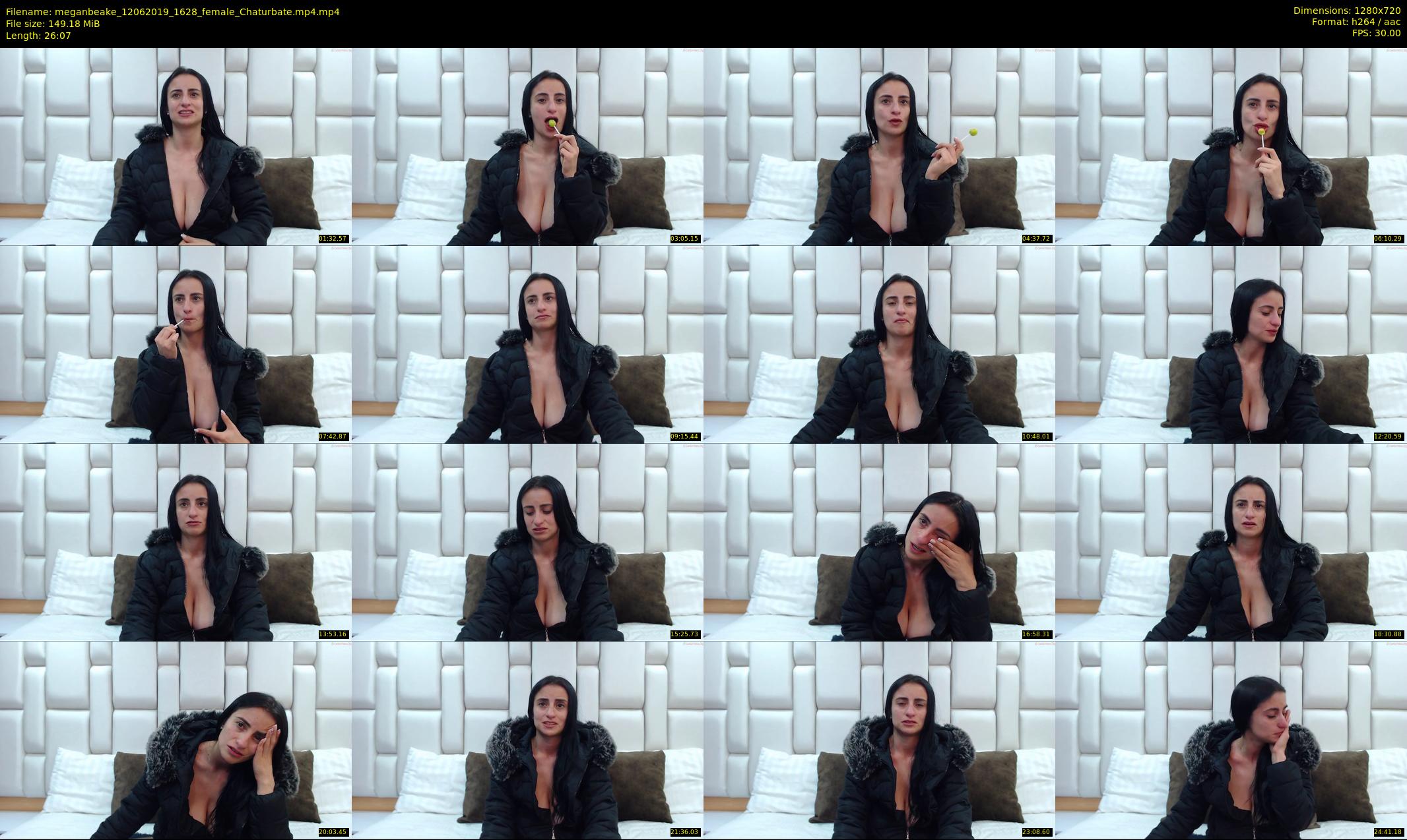 meganbeake — 27 minute Chaturbate female cam show recording, 720p, Jun 12, 2019