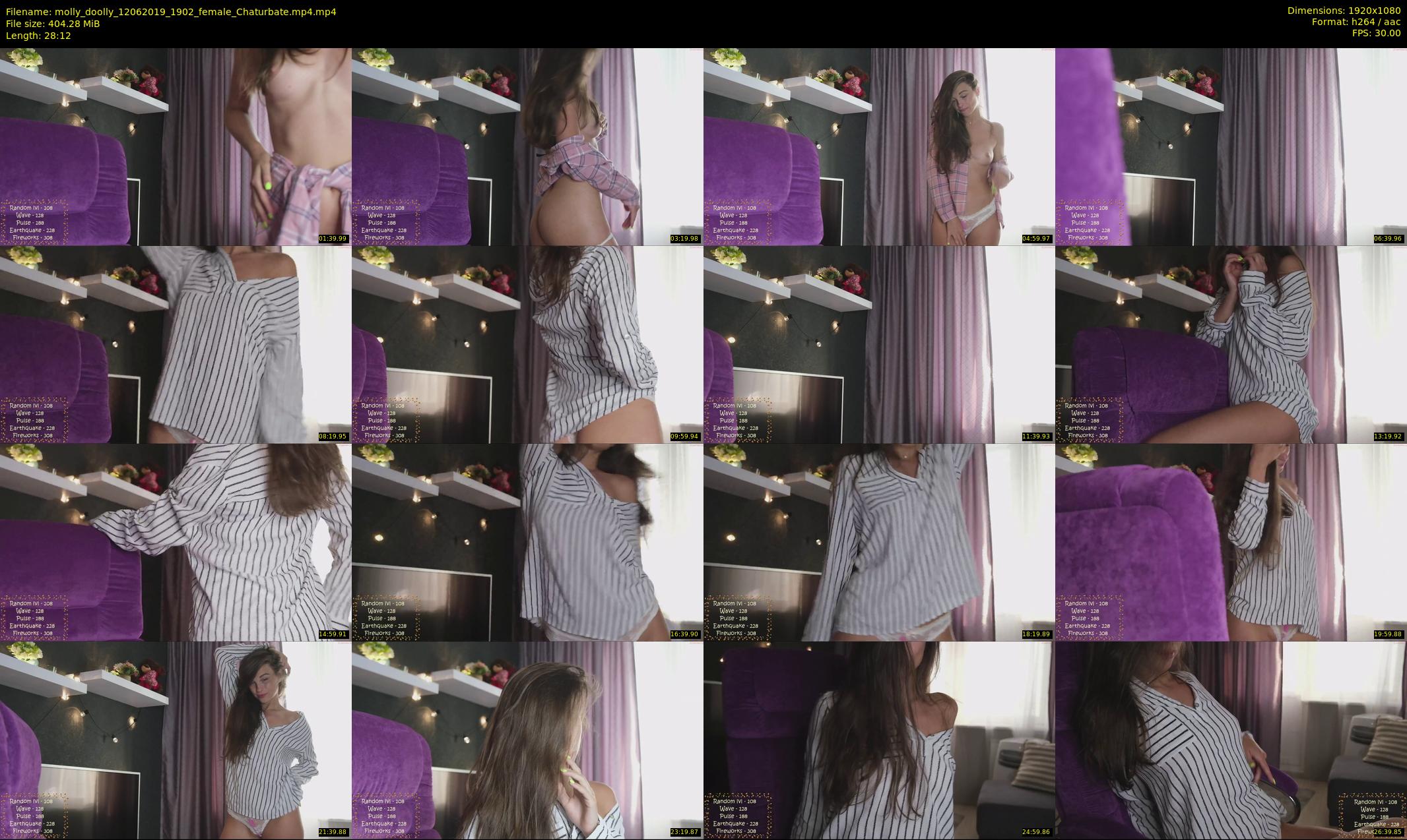 molly_doolly — 29 minute Chaturbate female cam show recording, 1080p, Jun 12, 2019