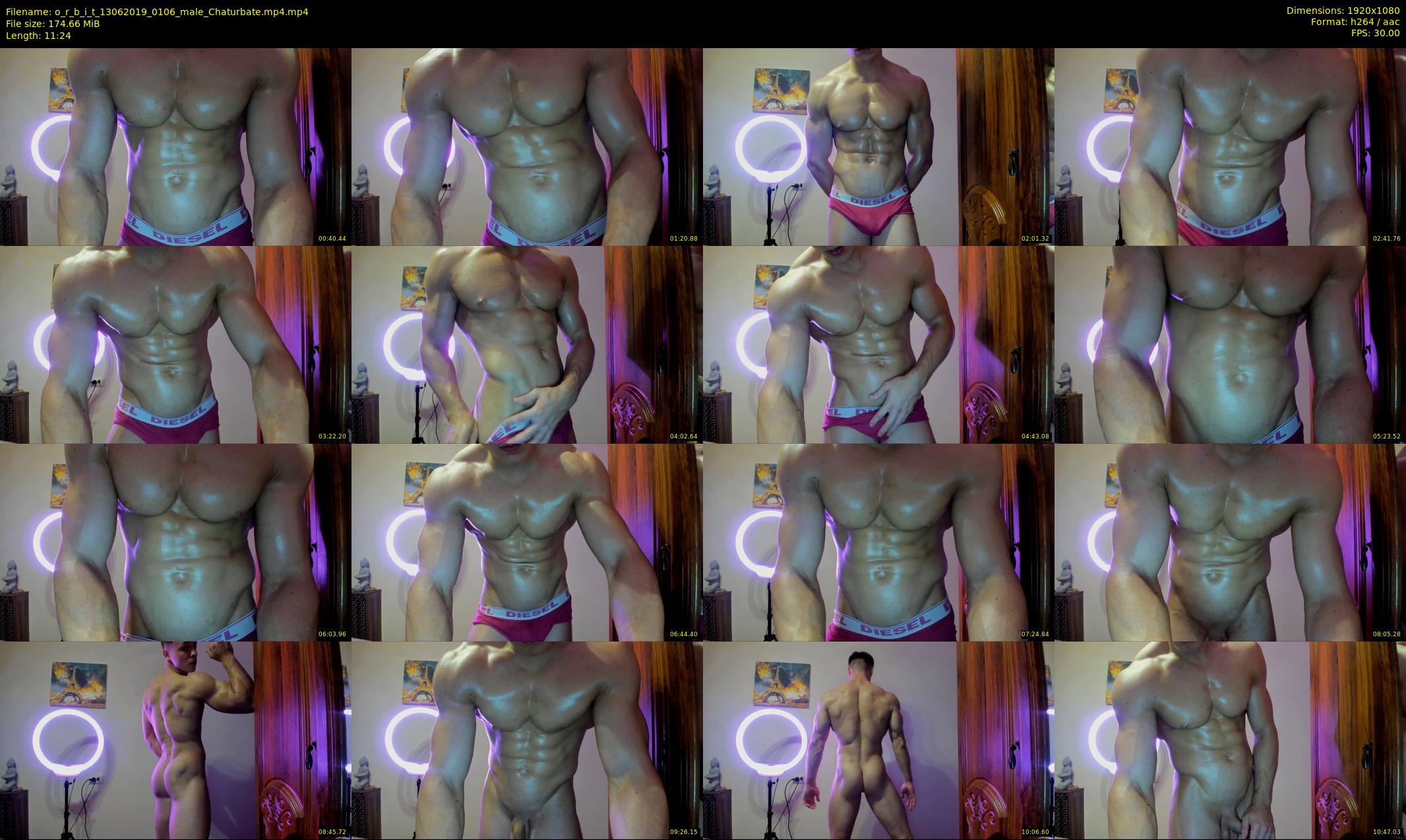 o_r_b_i_t — 12 minute Chaturbate male cam show recording, 1080p, Jun 13, 2019