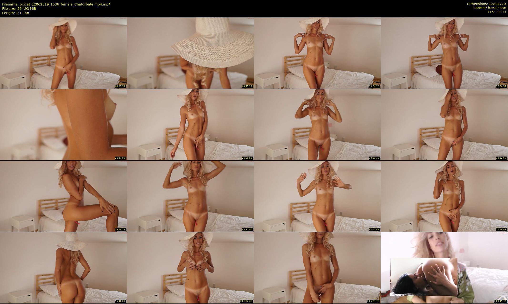ocicat — 74 minute Chaturbate female cam show recording, 720p, Jun 12, 2019