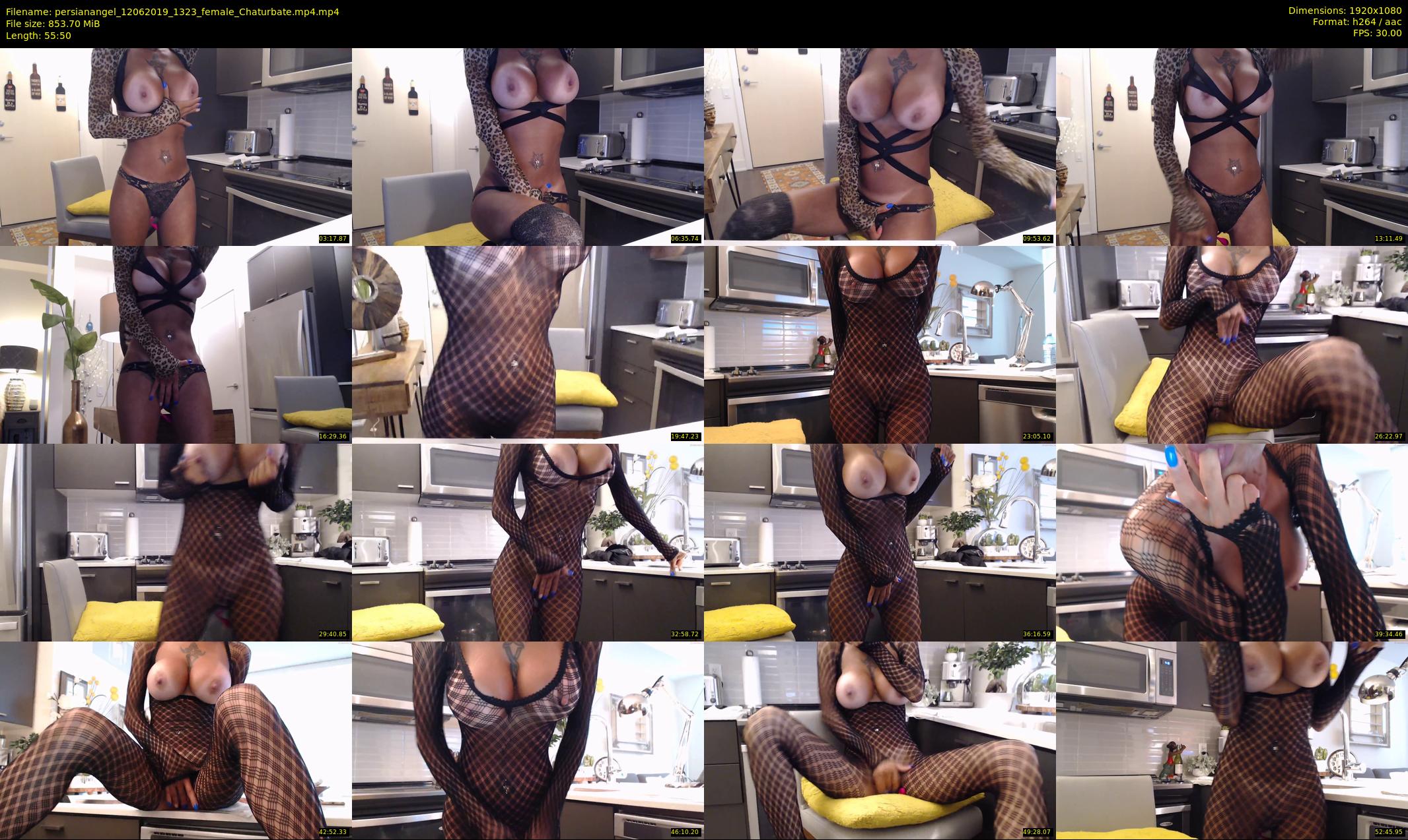 persianangel — 56 minute Chaturbate female cam show recording, 1080p, Jun 12, 2019