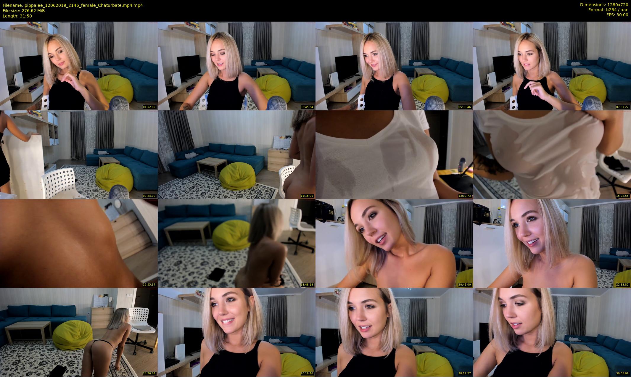 pippalee — 32 minute Chaturbate female cam show recording, 720p, Jun 12, 2019