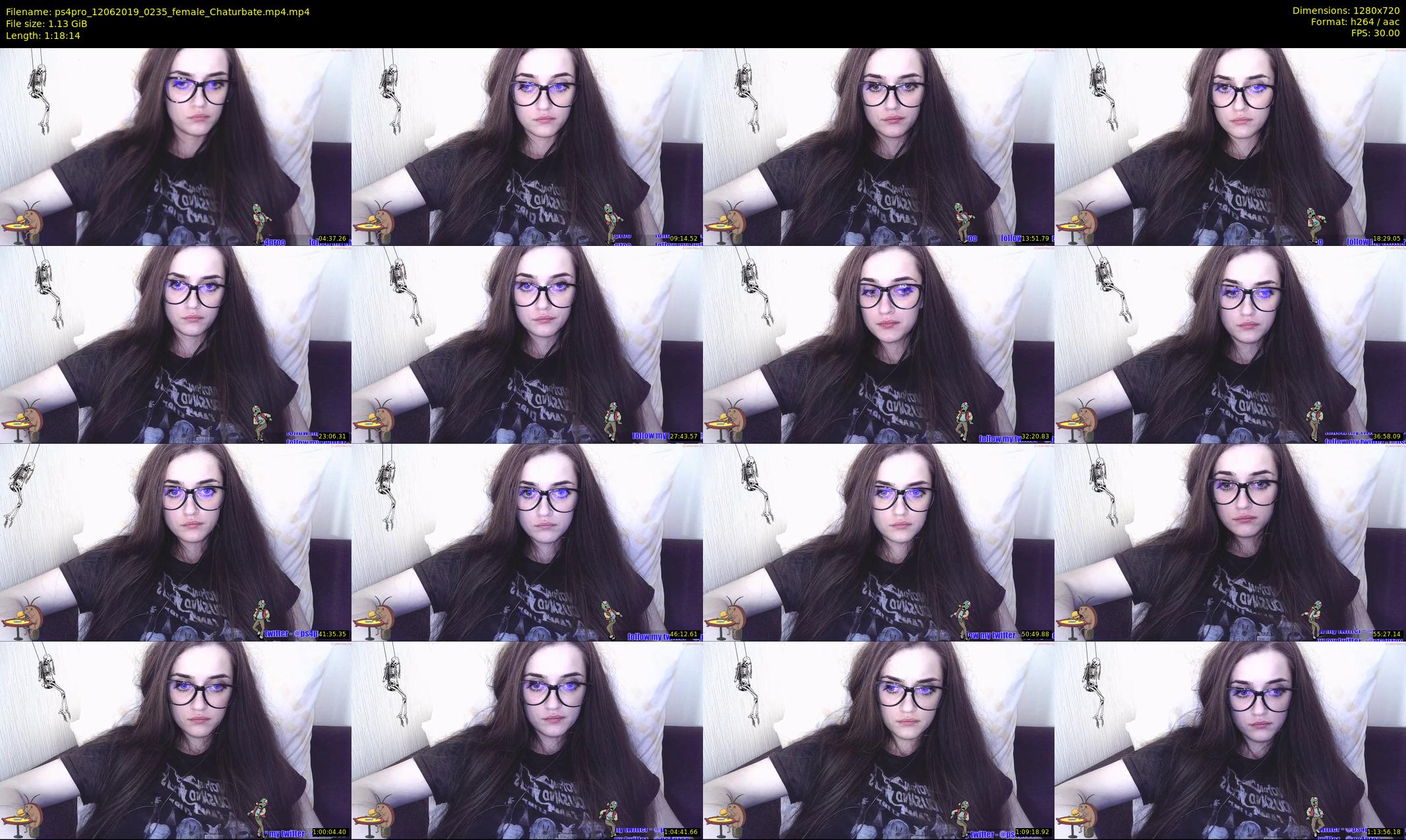 ps4pro — 79 minute Chaturbate female cam show recording, 720p, Jun 12, 2019