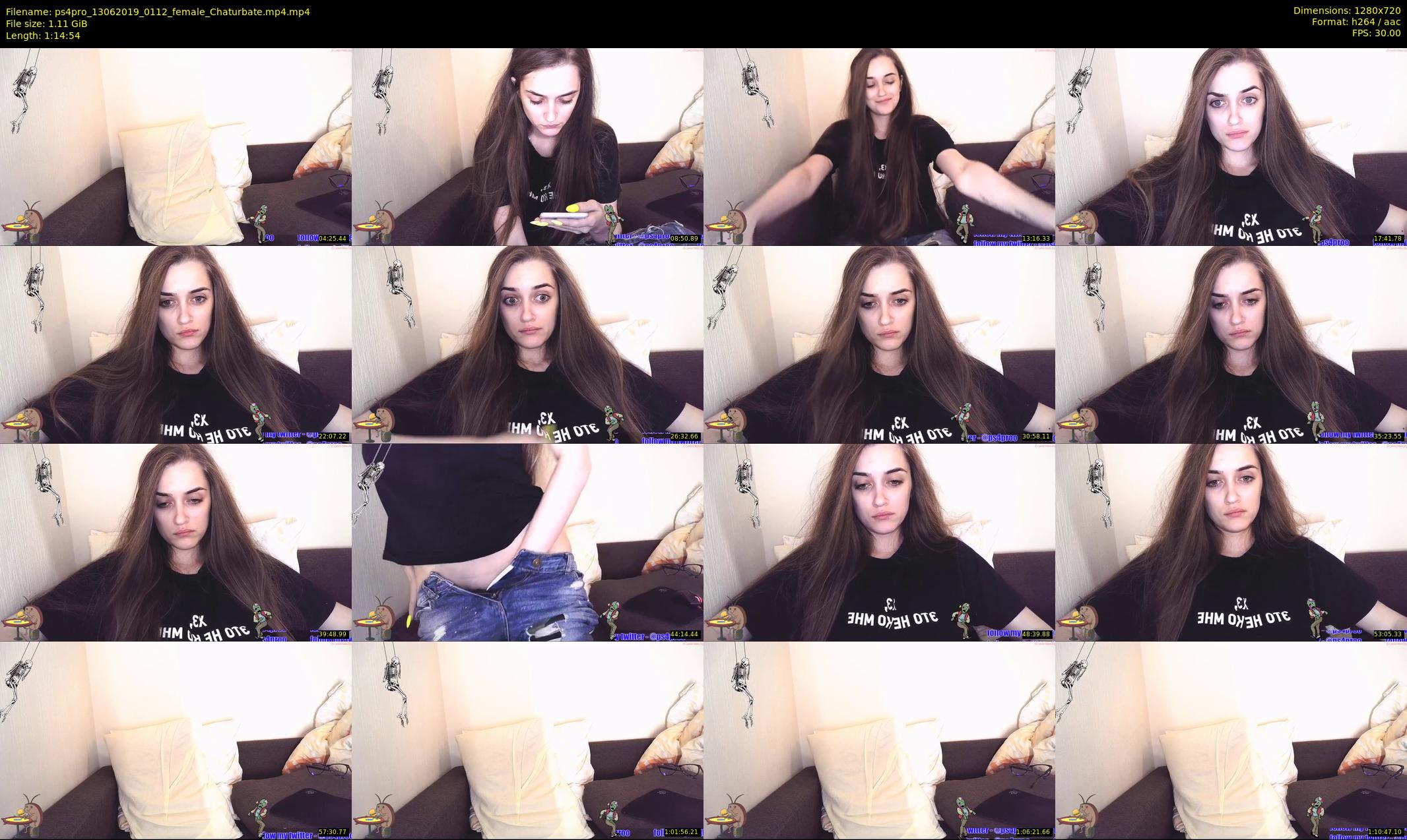 ps4pro — 75 minute Chaturbate female cam show recording, 720p, Jun 13, 2019