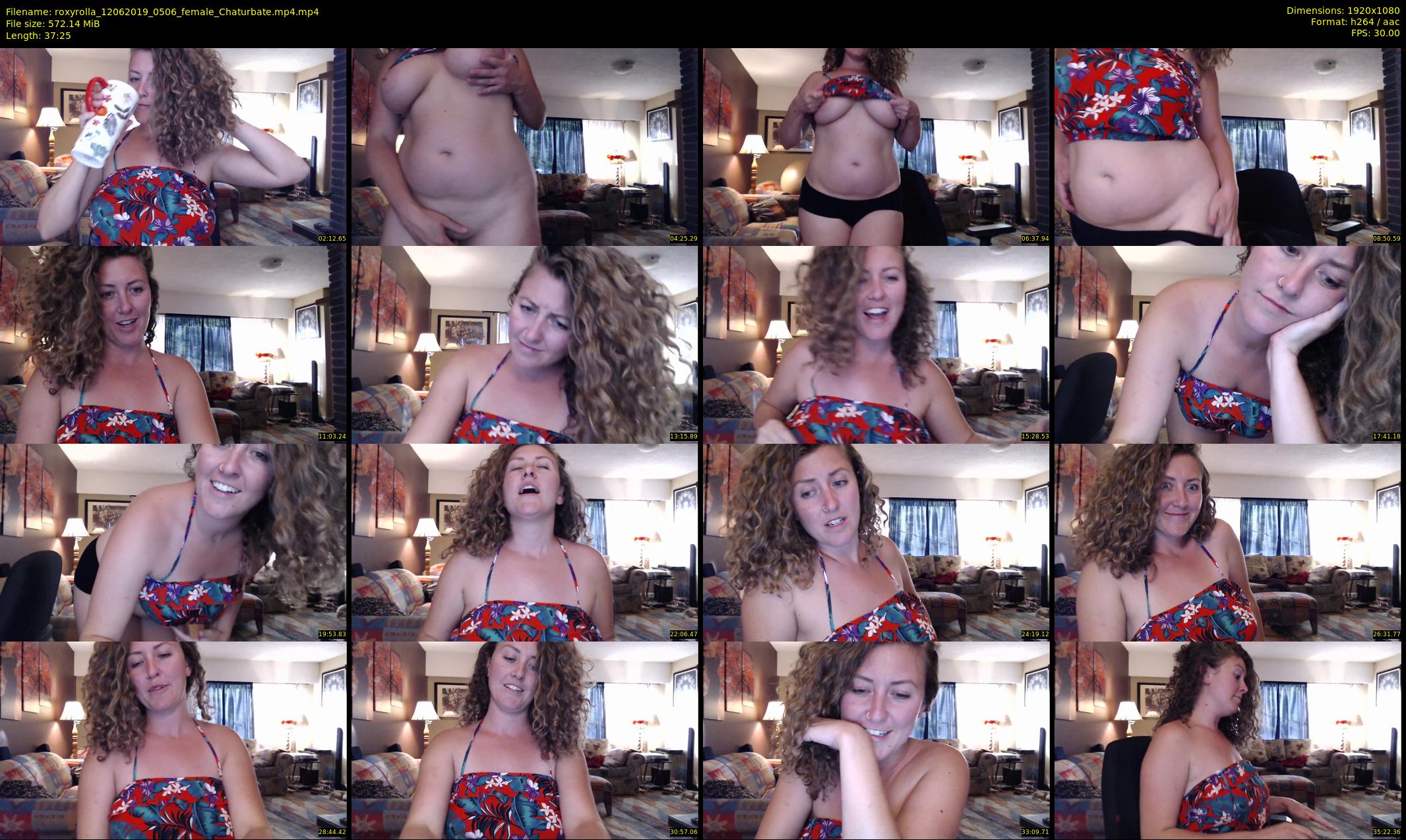 roxyrolla — 38 minute Chaturbate female cam show recording, 1080p, Jun 12, 2019
