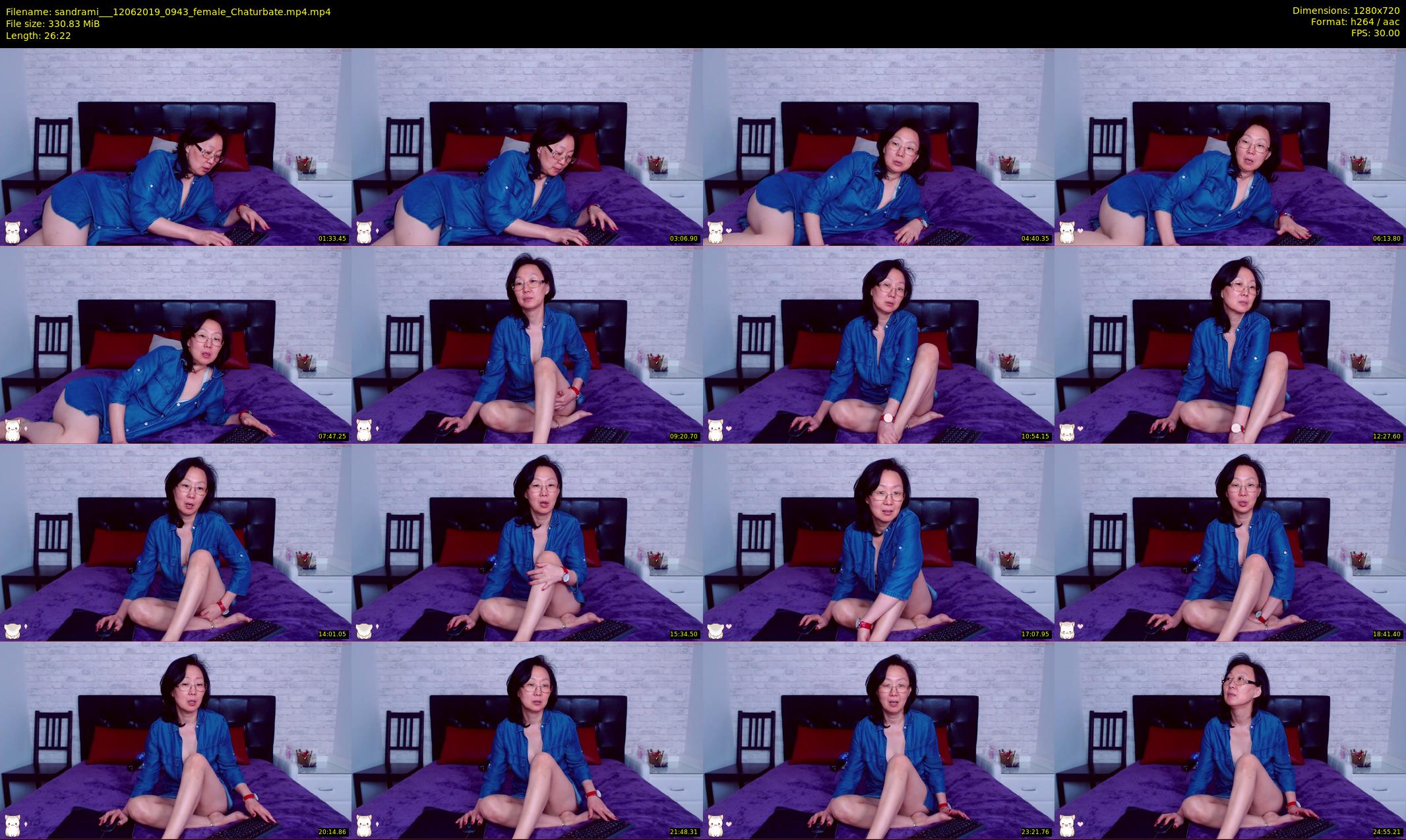 sandrami__ — 27 minute Chaturbate female cam show recording, 720p, Jun 12, 2019