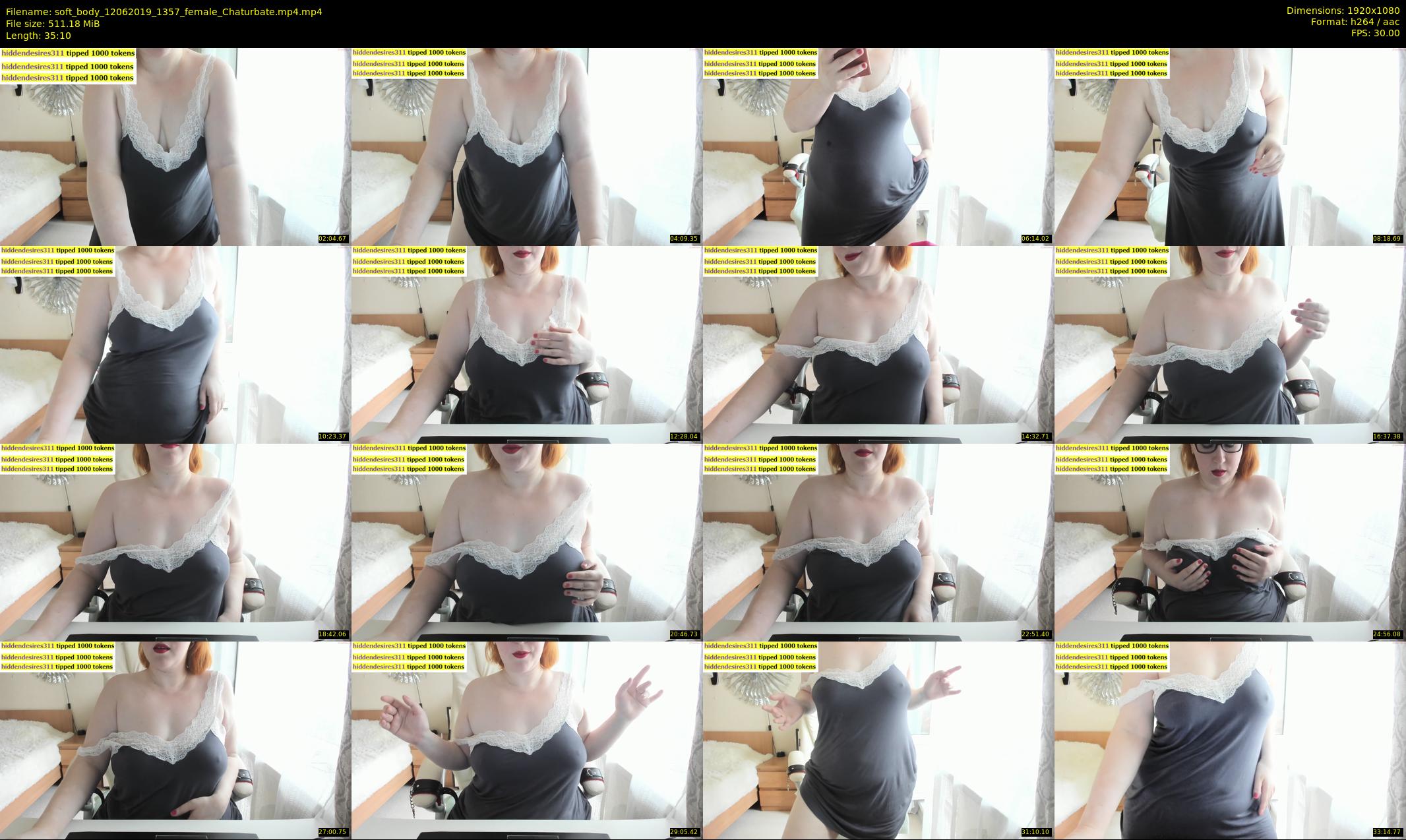 soft_body — 36 minute Chaturbate female cam show recording, 1080p, Jun 12, 2019
