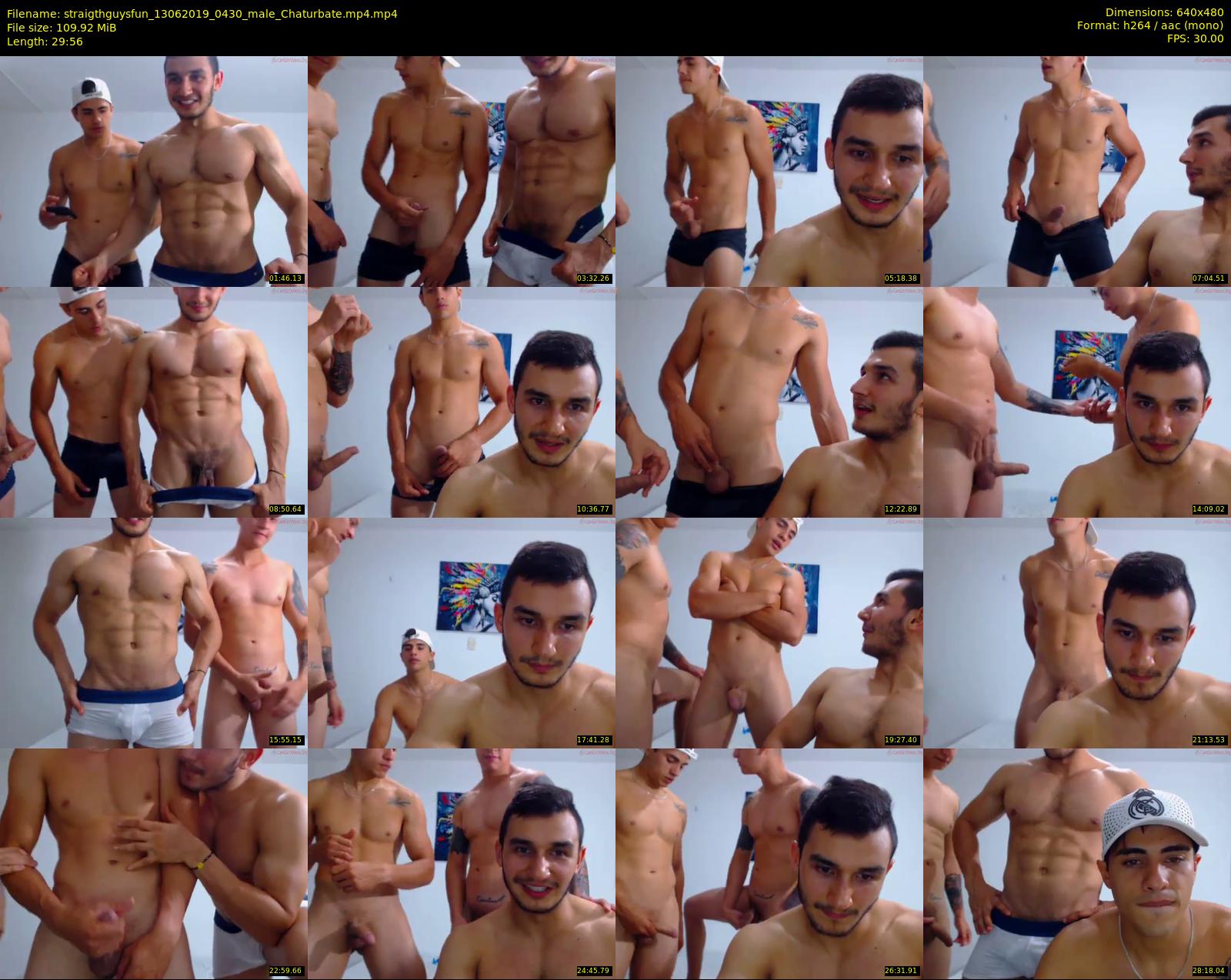 straigthguysfun — 30 minute Chaturbate male cam show recording, 480p, Jun 13, 2019