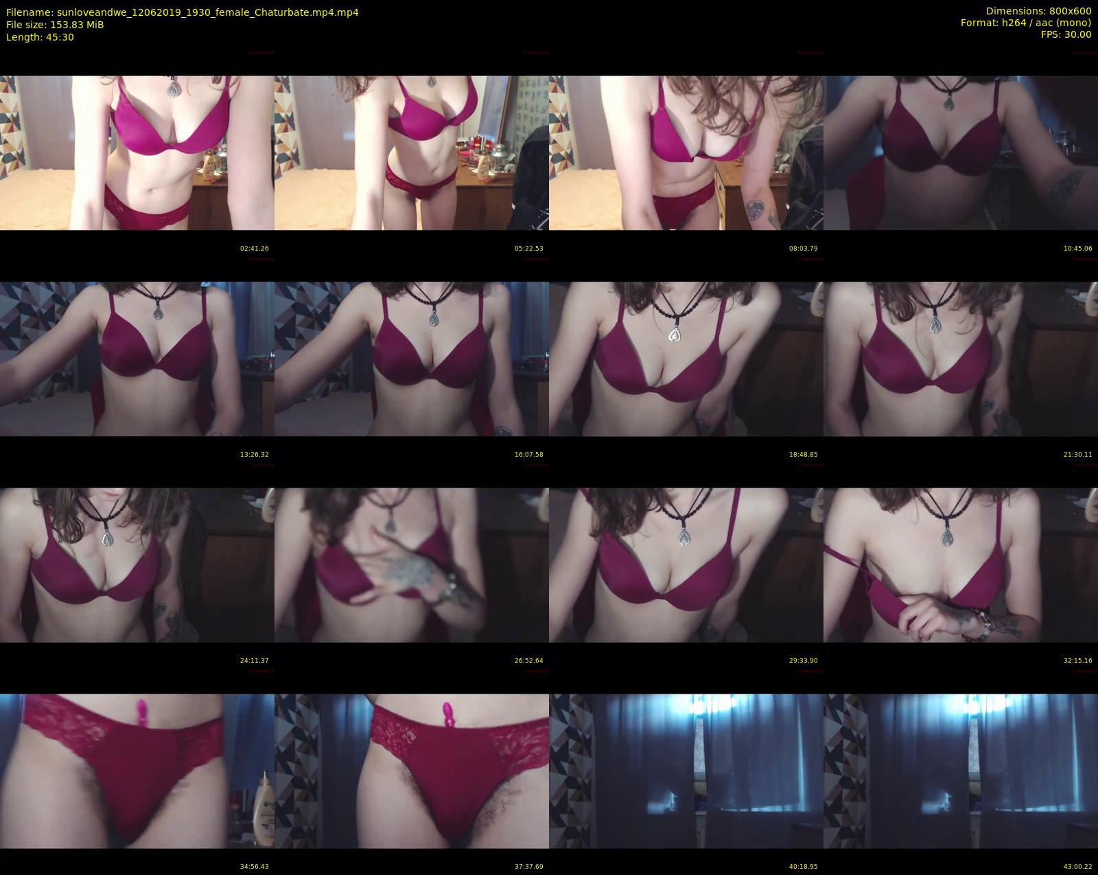 sunloveandwe — 46 minute Chaturbate female cam show recording, 480p, Jun 12, 2019