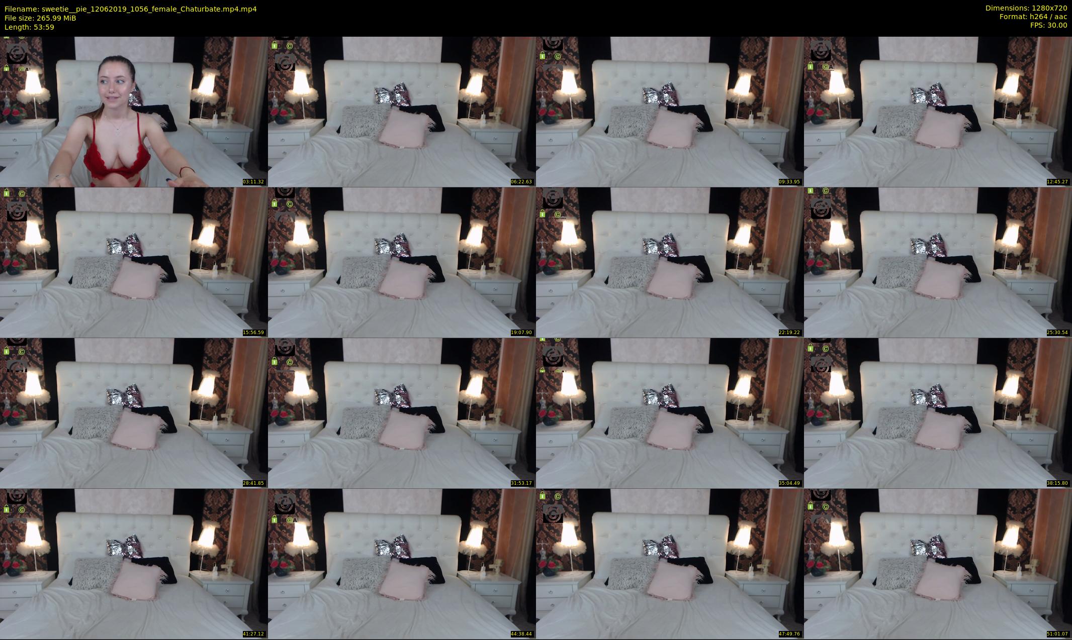 sweetie__pie — 54 minute Chaturbate female cam show recording, 720p, Jun 12, 2019