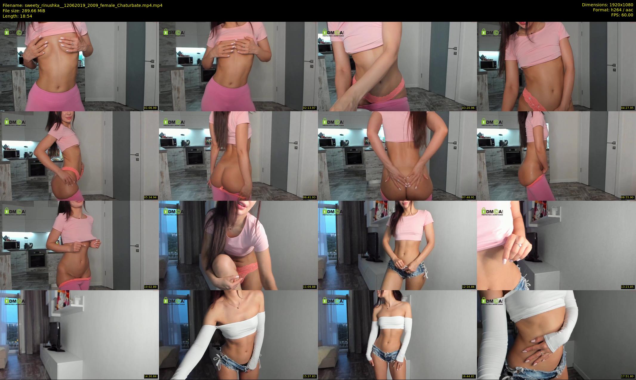 sweety_rinushka_ — 19 minute Chaturbate female cam show recording, 1080p, Jun 12, 2019