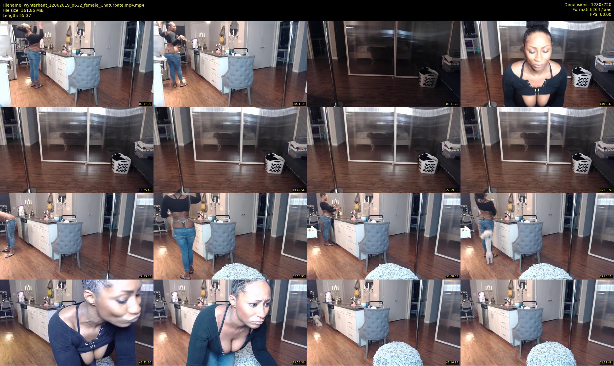 wynterheat — 56 minute Chaturbate female cam show recording, 720p, Jun 12, 2019