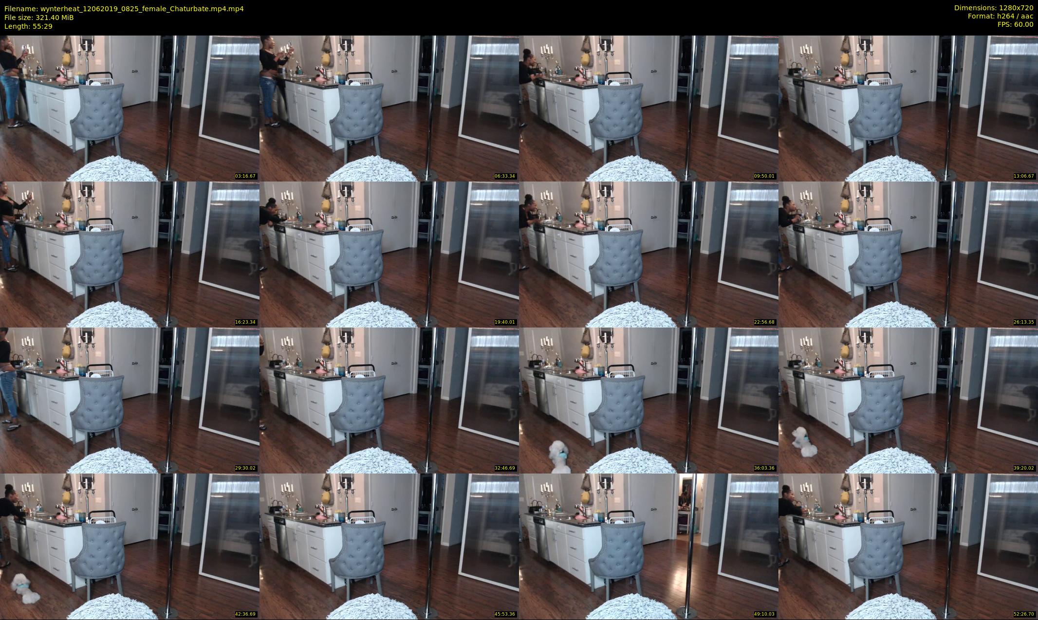 wynterheat — 56 minute Chaturbate female cam show recording, 720p, Jun 12, 2019