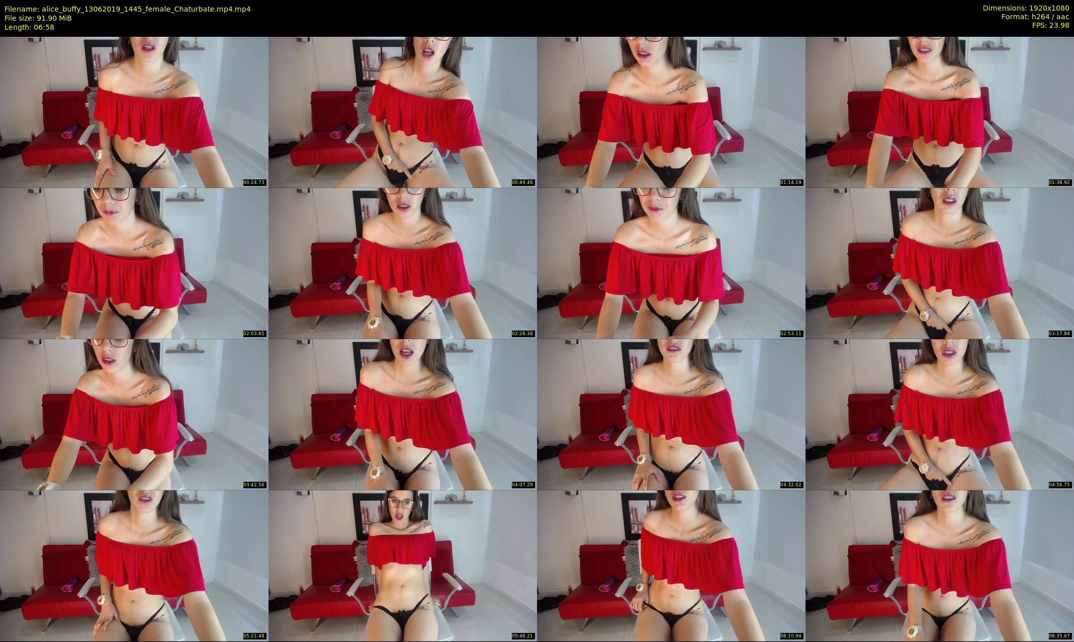 alice_buffy — 7 minute Chaturbate female cam show recording, 1080p, Jun 13, 2019