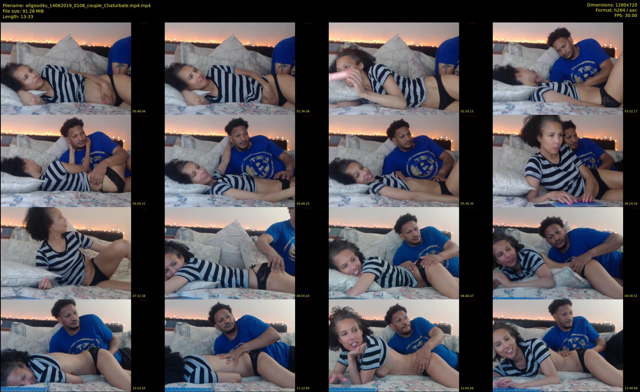 allgood4u — 14 minute Chaturbate couple cam show recording, 720p, Jun 14, 2019
