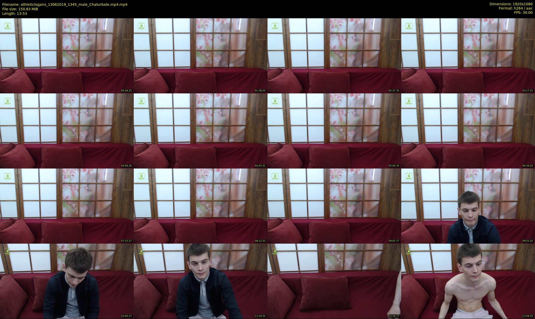 athleticloganx — 14 minute Chaturbate male cam show recording, 1080p, Jun 13, 2019