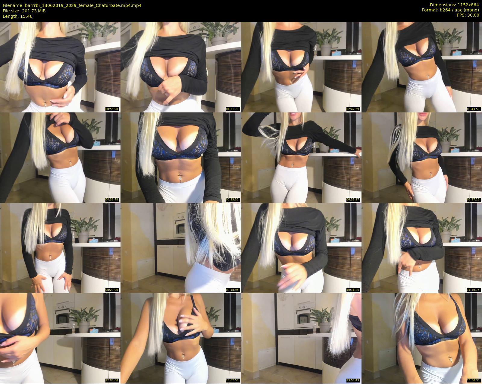 barrrbi — 16 minute Chaturbate female cam show recording, 720p, Jun 13, 2019