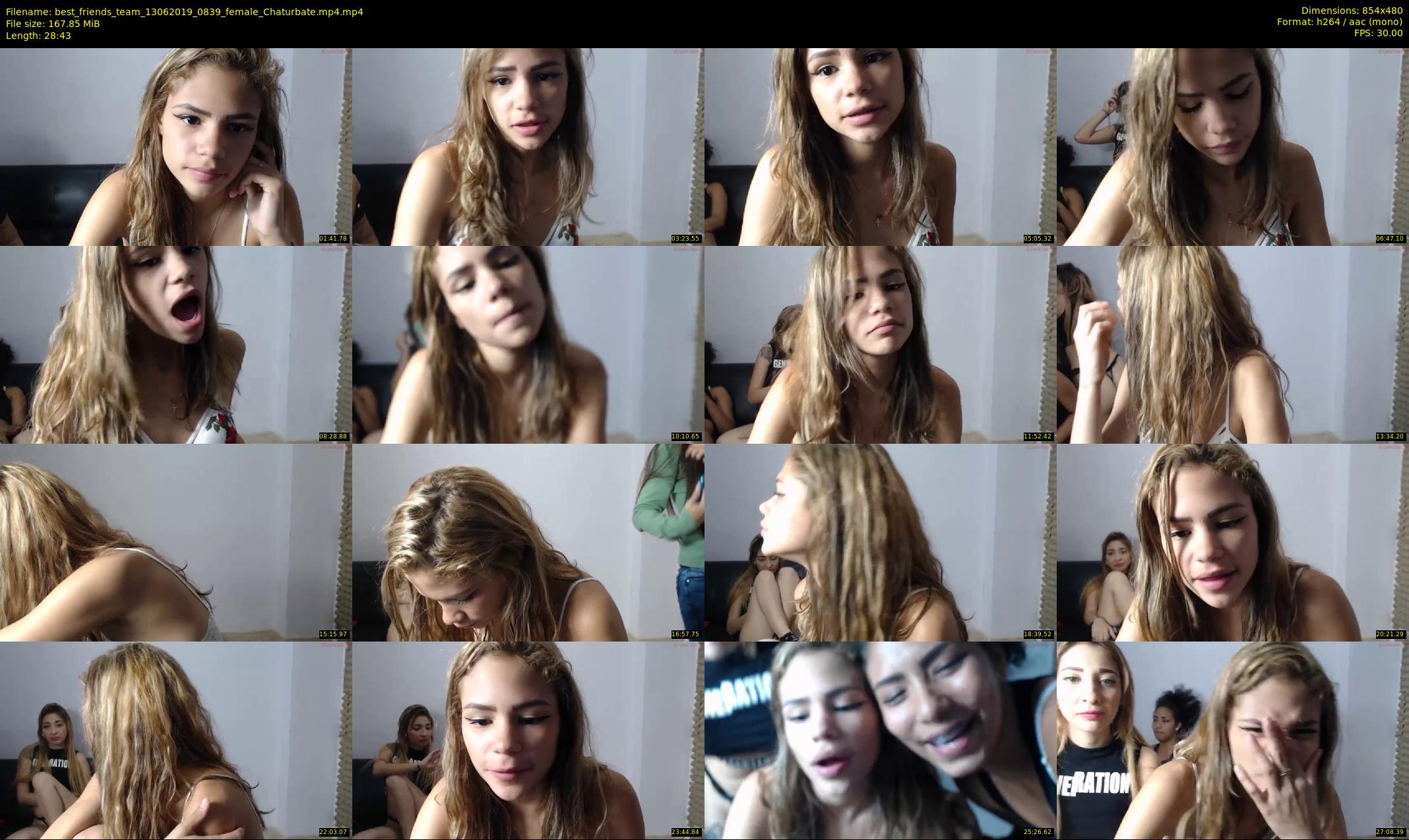 best_friends_team — 29 minute Chaturbate female cam show recording, 480p, Jun 13, 2019