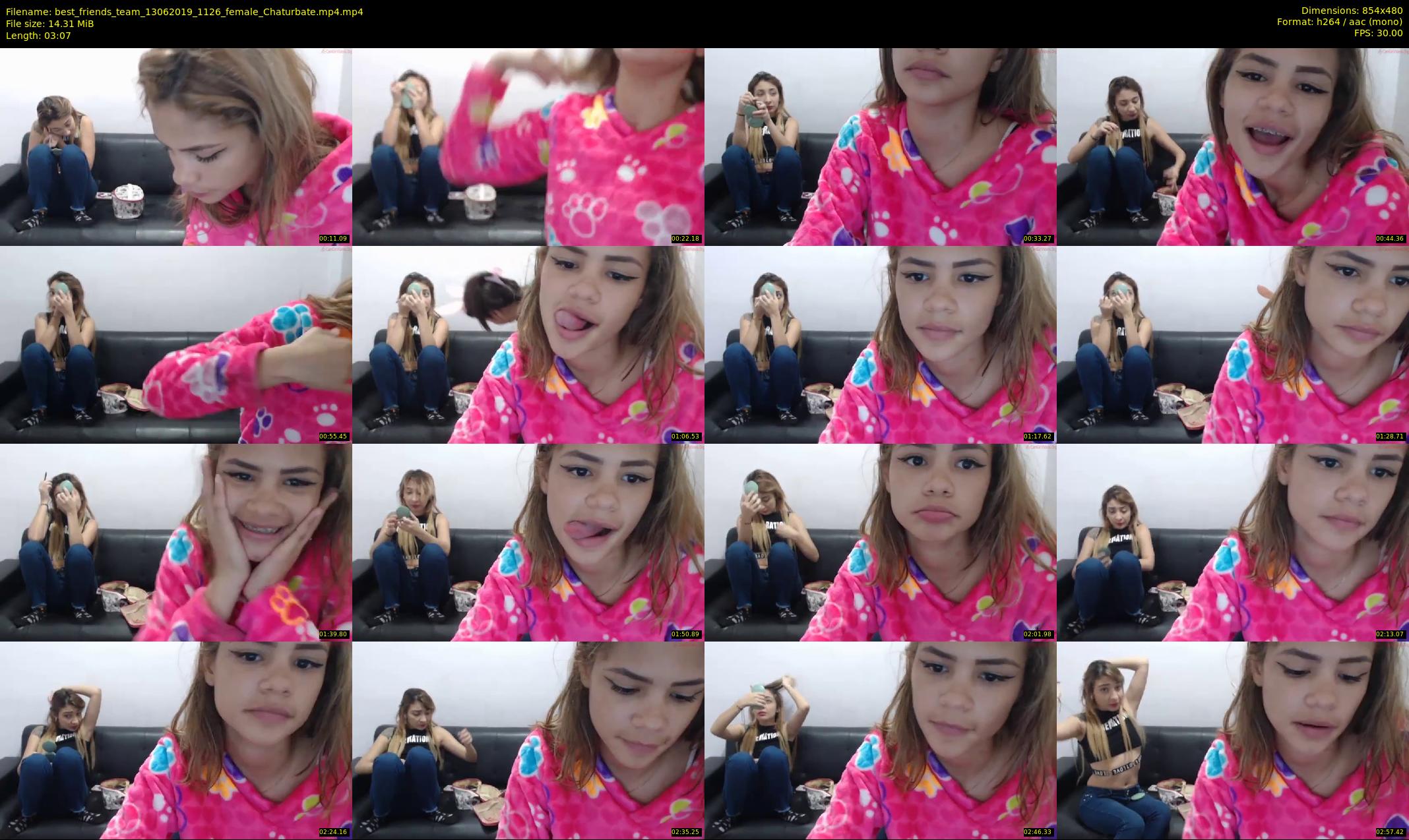 best_friends_team — 4 minute Chaturbate female cam show recording, 480p, Jun 13, 2019