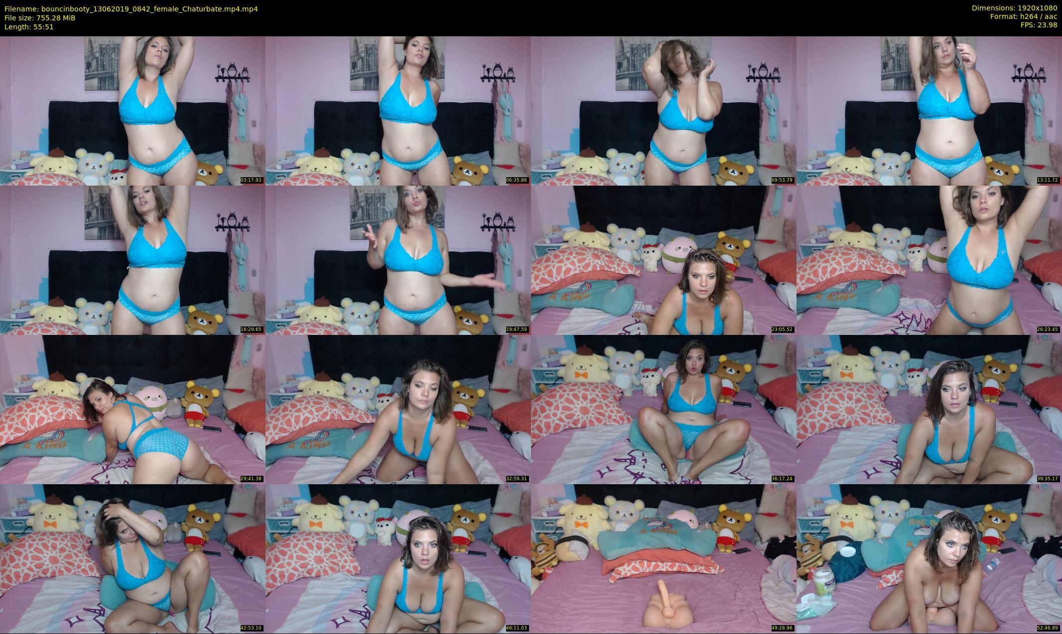 bouncinbooty — 56 minute Chaturbate female cam show recording, 1080p, Jun 13, 2019