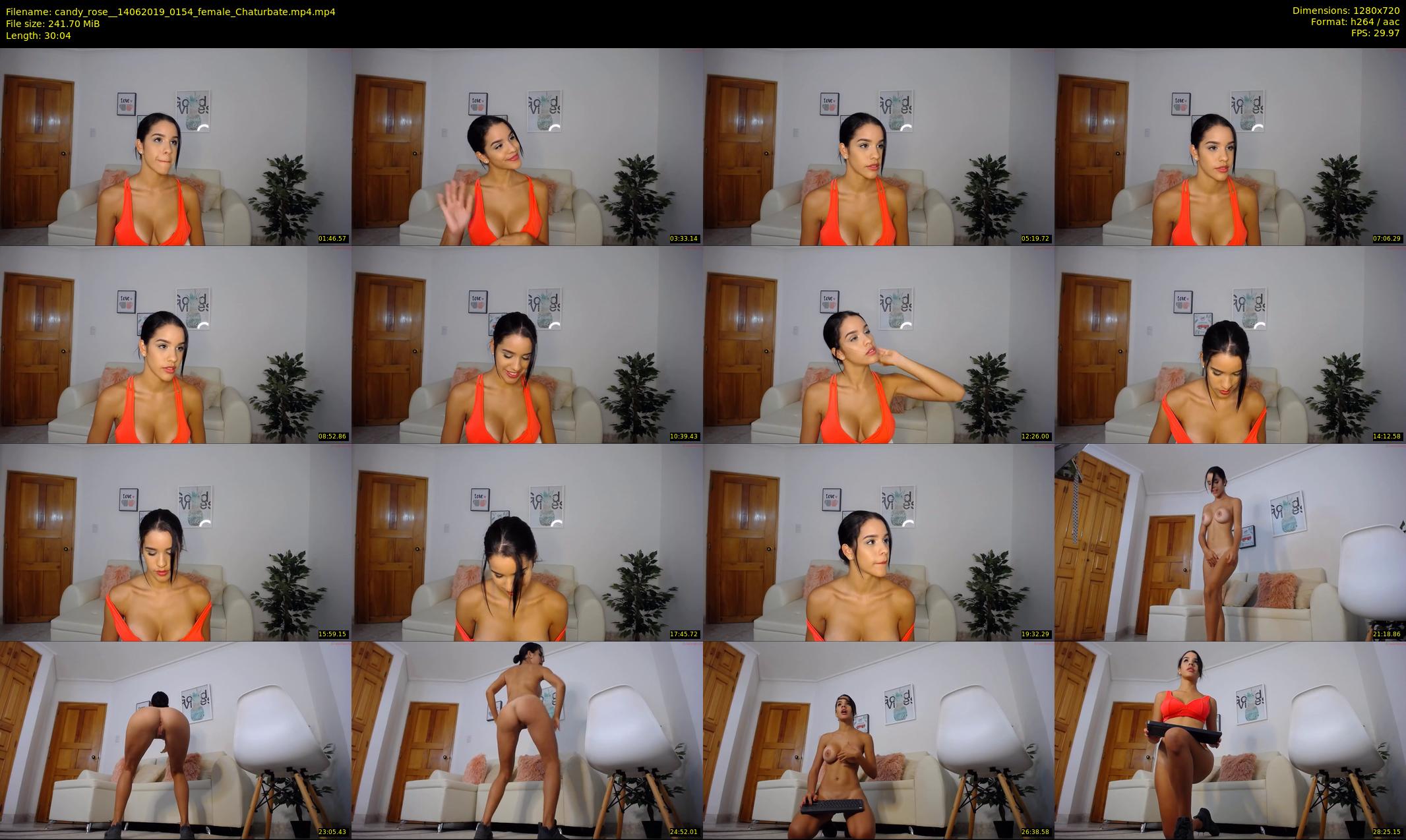 candy_rose_ — 31 minute Chaturbate female cam show recording, 720p, Jun 14, 2019