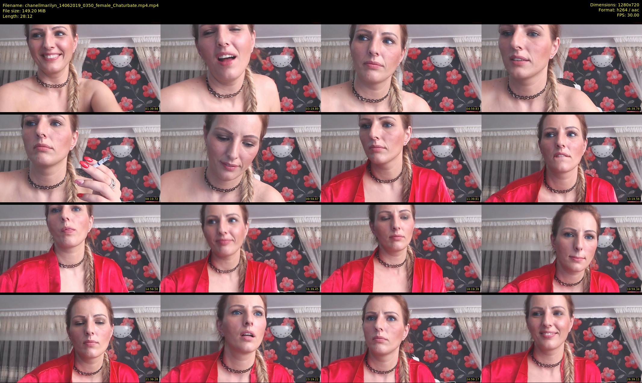 chanellmarilyn — 29 minute Chaturbate female cam show recording, 720p, Jun 14, 2019