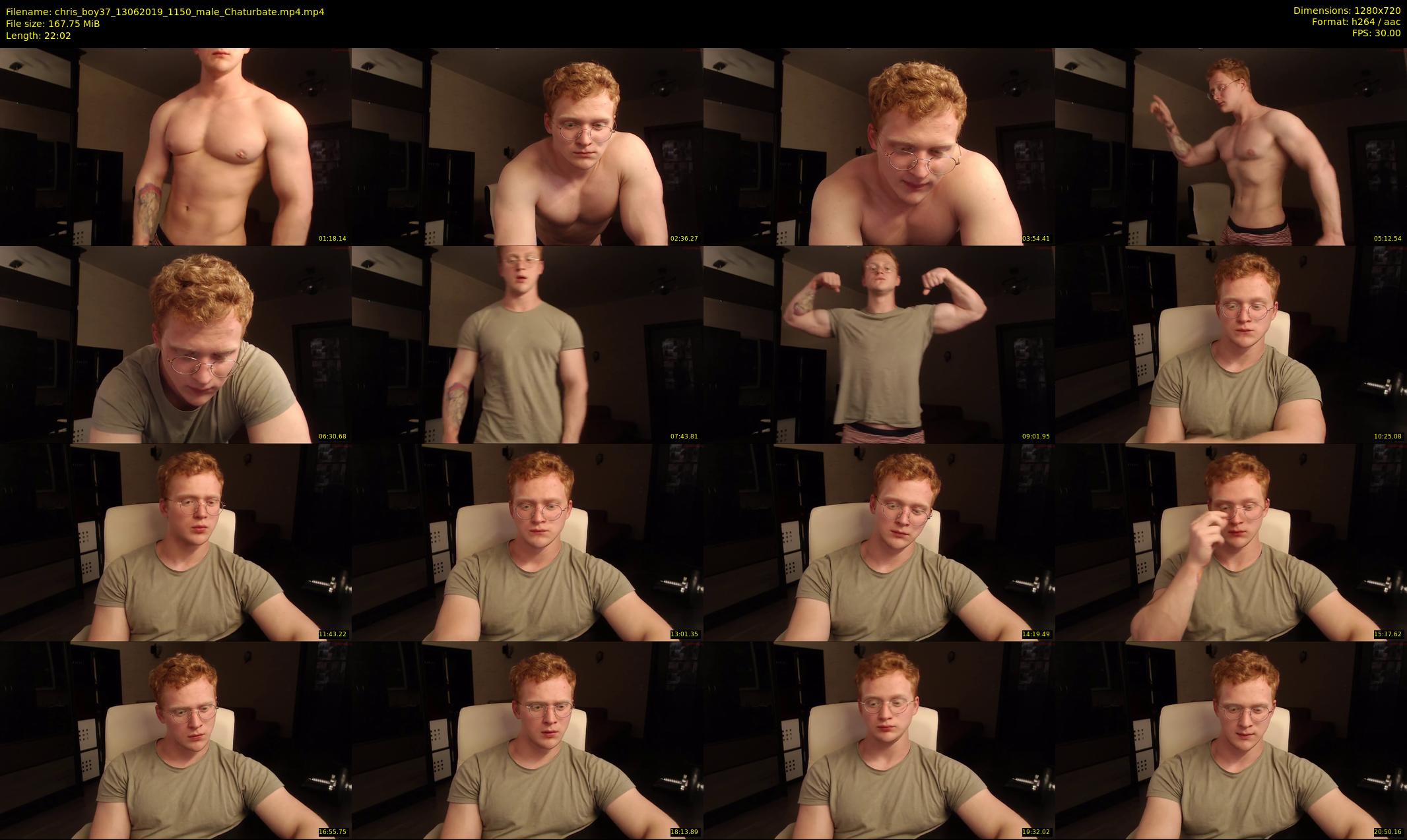chris_boy37 — 23 minute Chaturbate male cam show recording, 720p, Jun 13, 2019