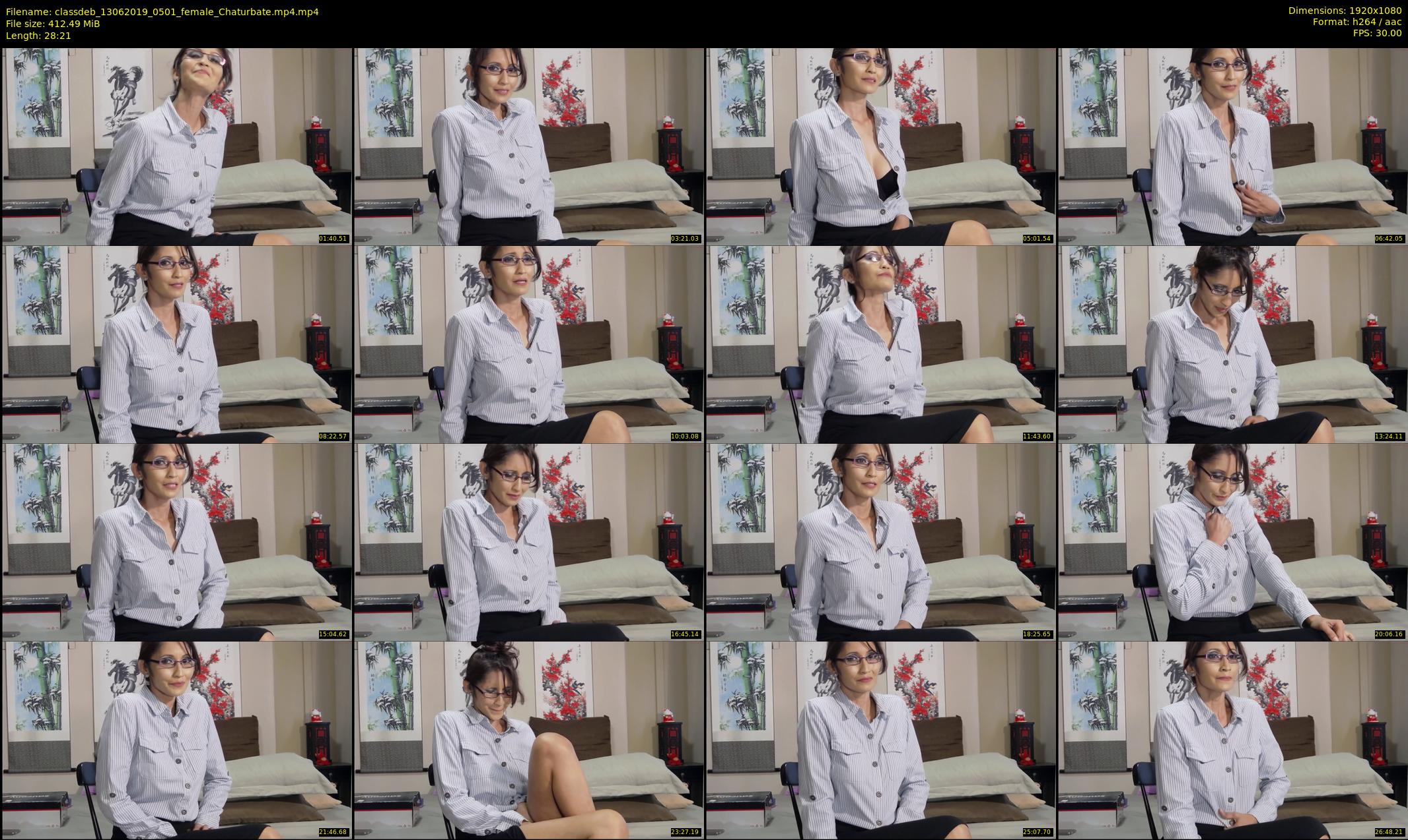 classdeb — 29 minute Chaturbate female cam show recording, 1080p, Jun 13, 2019