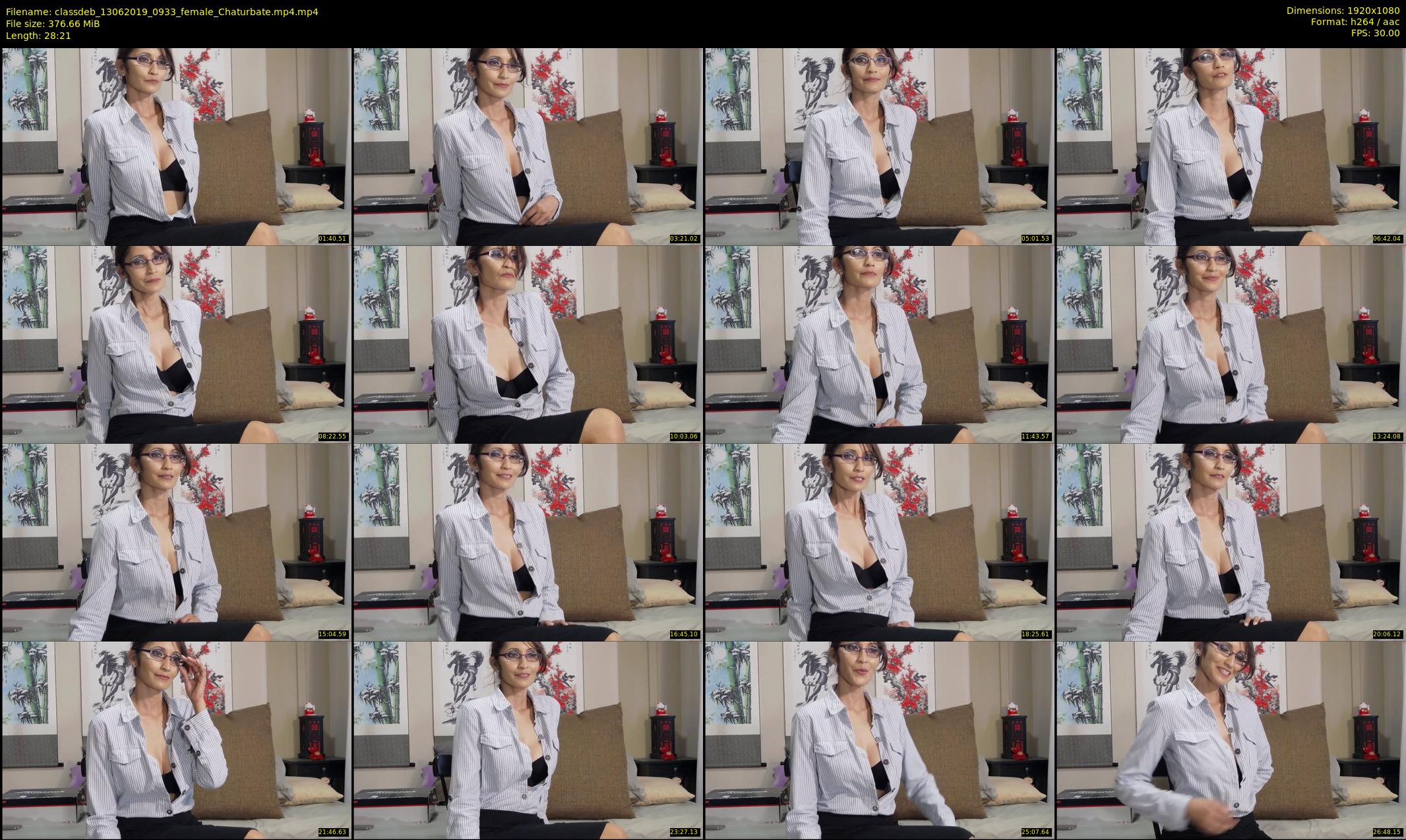 classdeb — 29 minute Chaturbate female cam show recording, 1080p, Jun 13, 2019