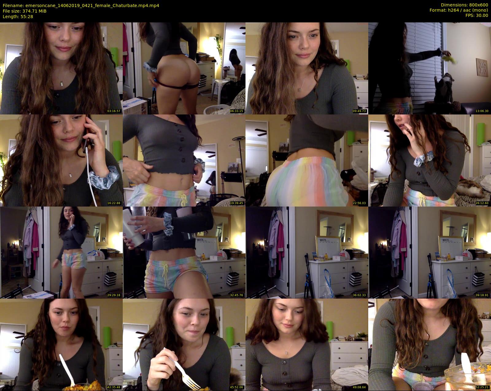 emersoncane — 56 minute Chaturbate female cam show recording, 480p, Jun 14, 2019