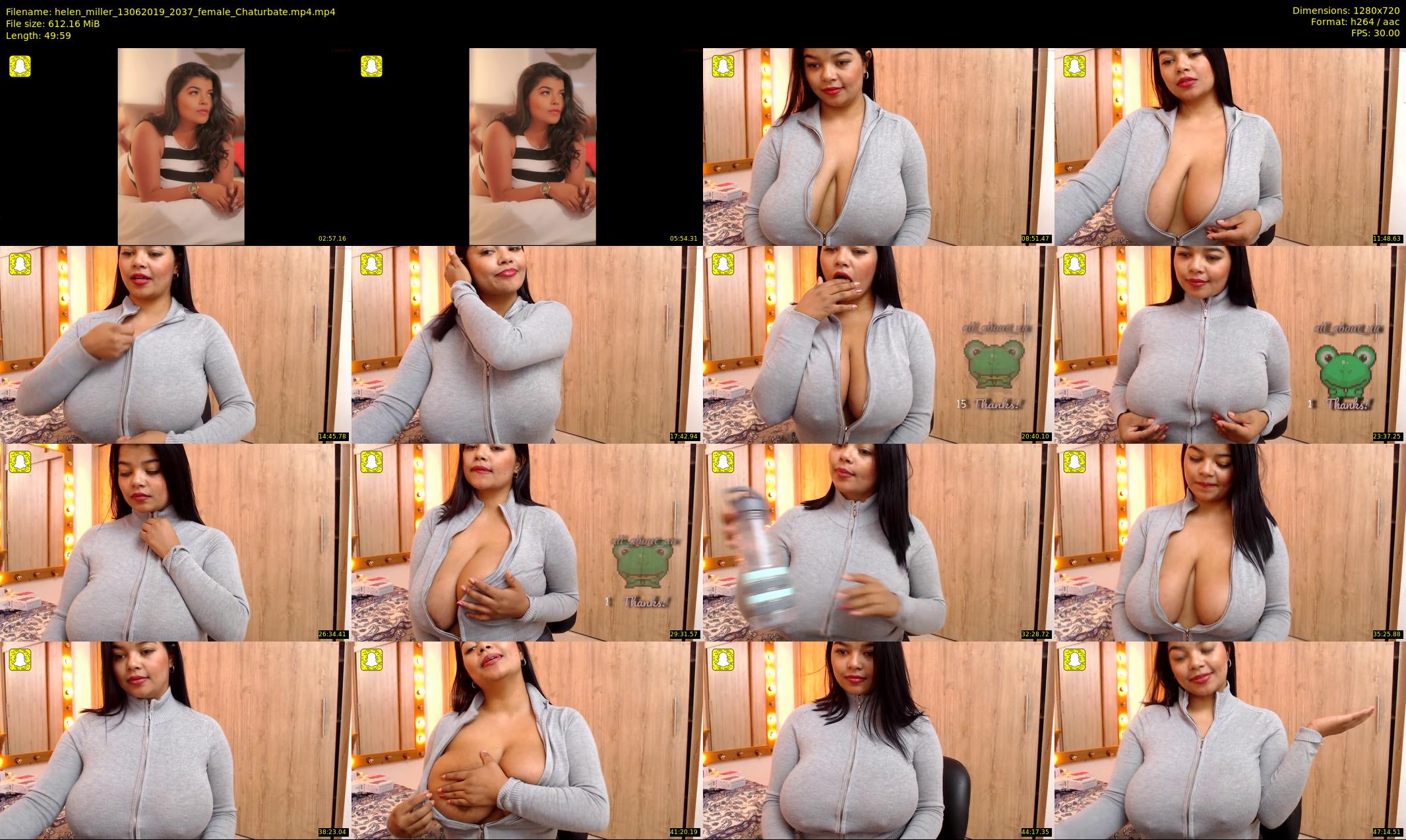 helen_miller — 50 minute Chaturbate female cam show recording, 720p, Jun 13, 2019