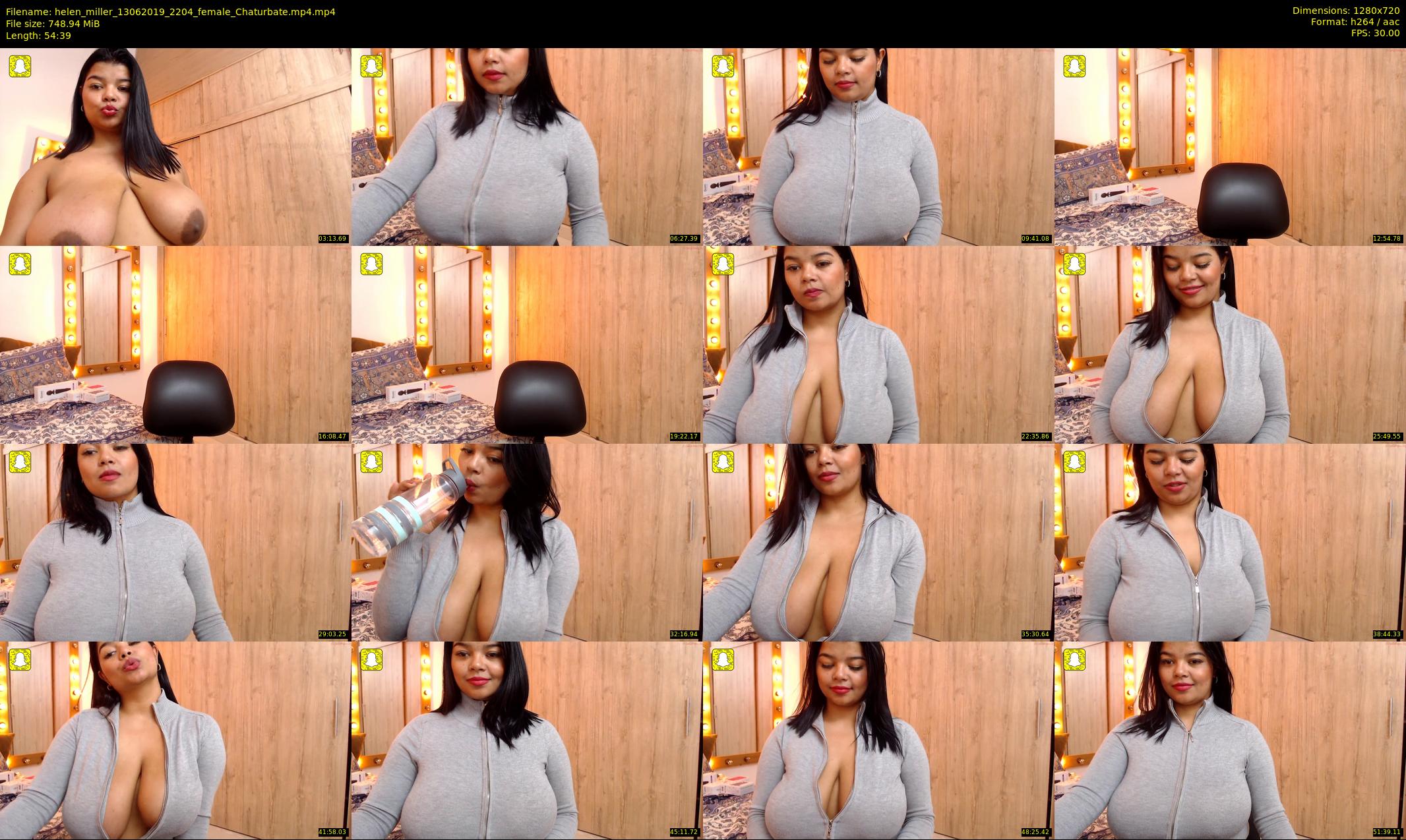 helen_miller — 55 minute Chaturbate female cam show recording, 720p, Jun 13, 2019