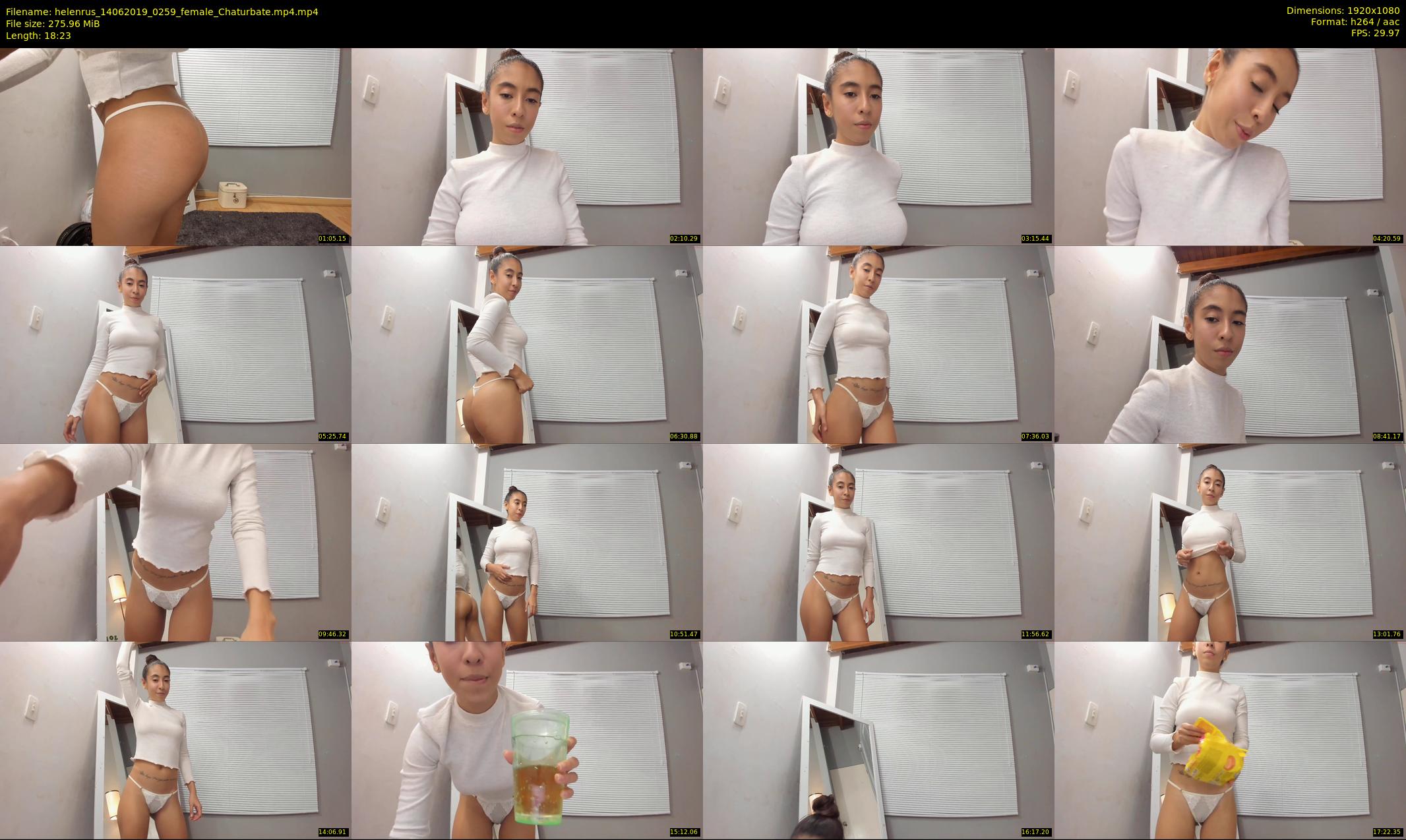 helenrus — 19 minute Chaturbate female cam show recording, 1080p, Jun 14, 2019