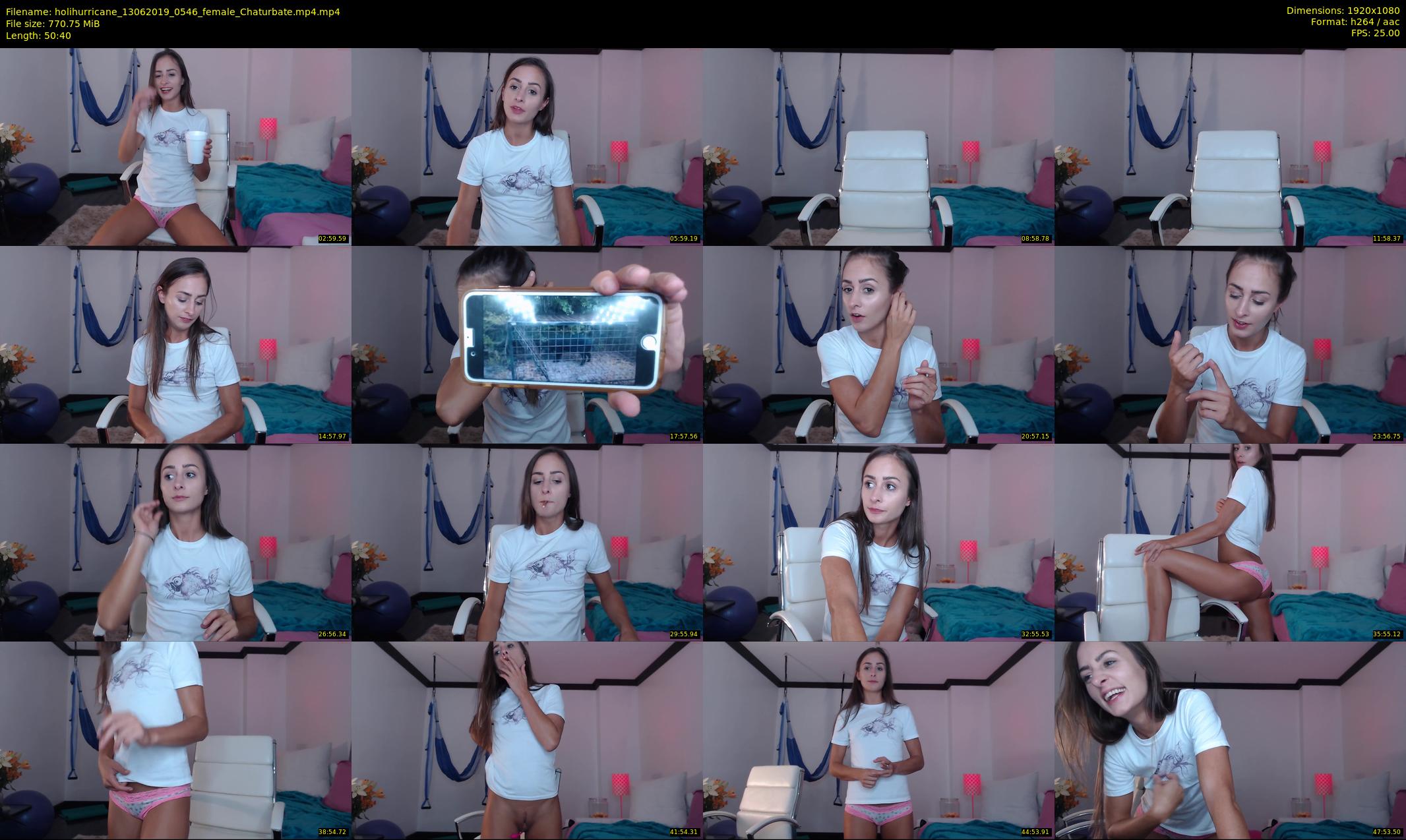 holihurricane — 51 minute Chaturbate female cam show recording, 1080p, Jun 13, 2019