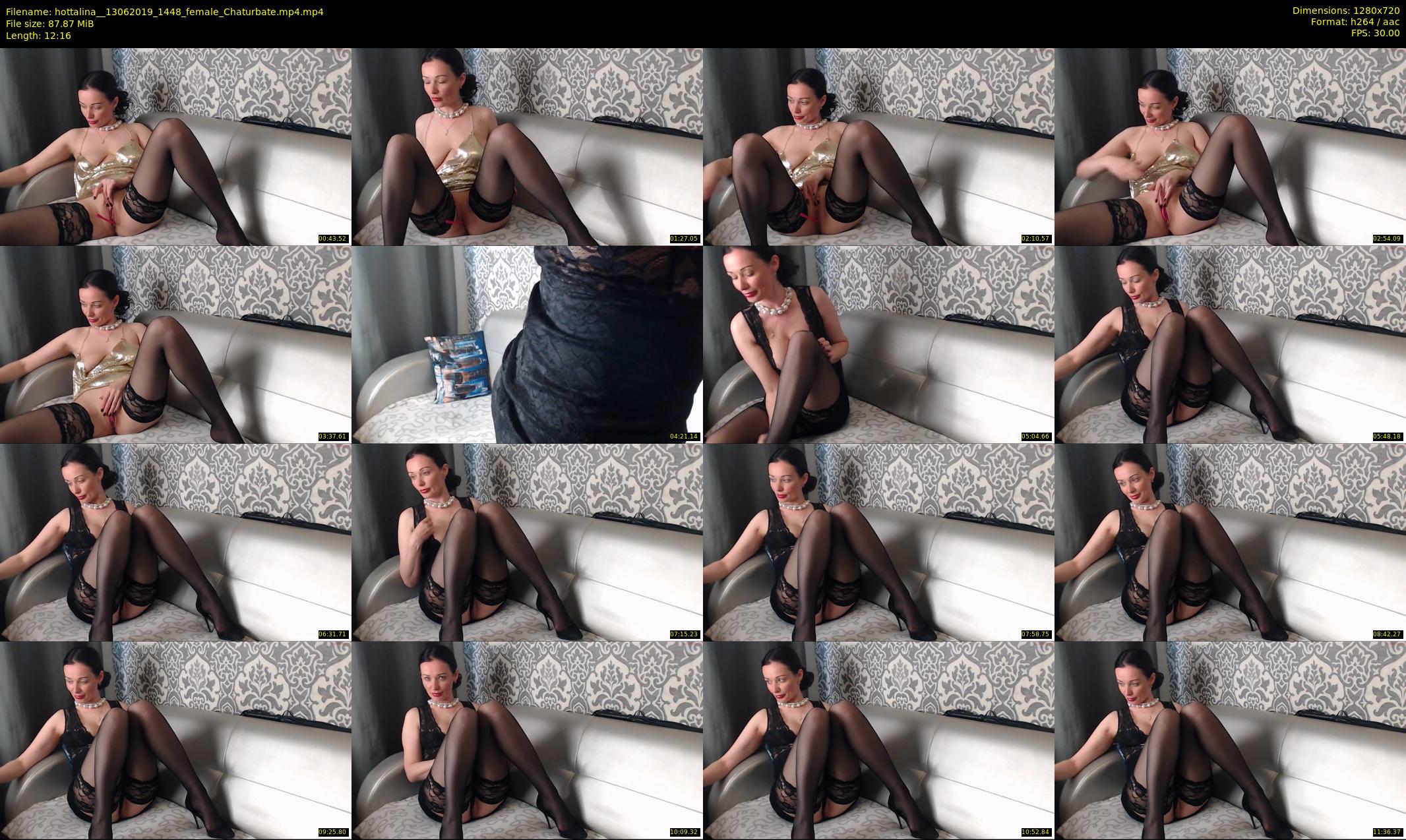 hottalina_ — 13 minute Chaturbate female cam show recording, 720p, Jun 13, 2019