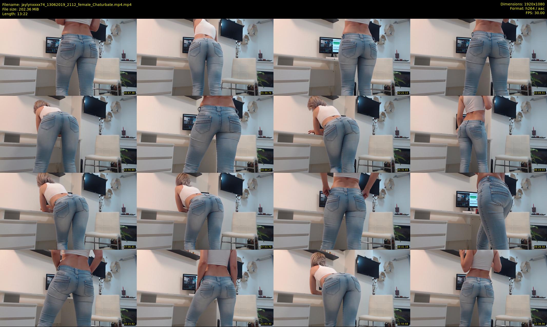 jaylynxxxx74 — 14 minute Chaturbate female cam show recording, 1080p, Jun 13, 2019