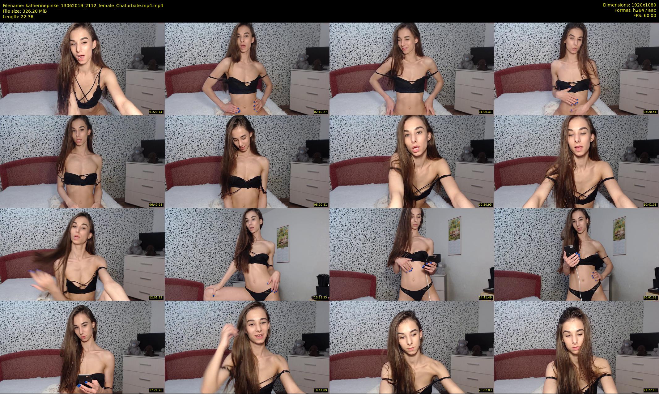 katherinepinke — 23 minute Chaturbate female cam show recording, 1080p, Jun 13, 2019